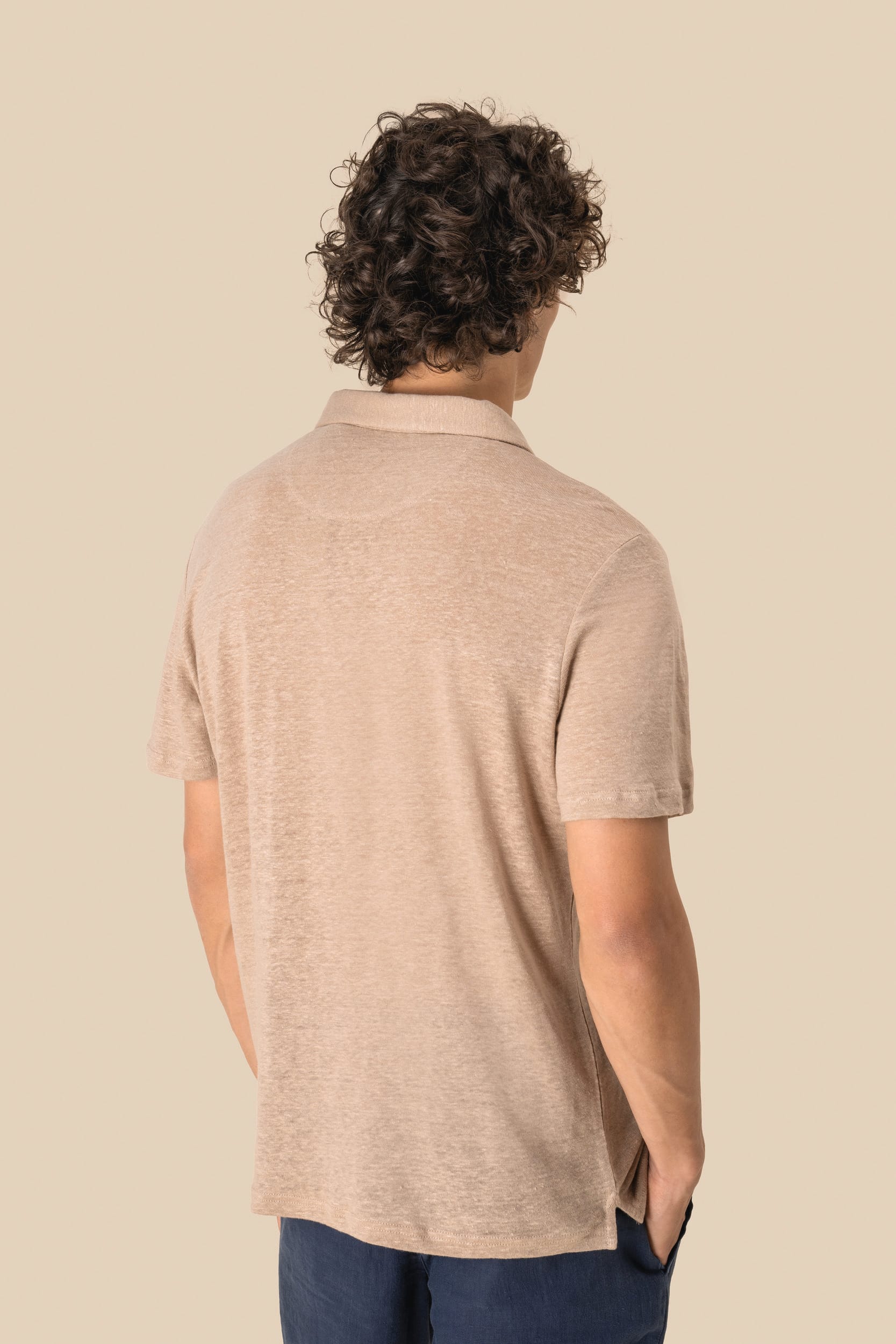 Polo en lin homme - Image 5