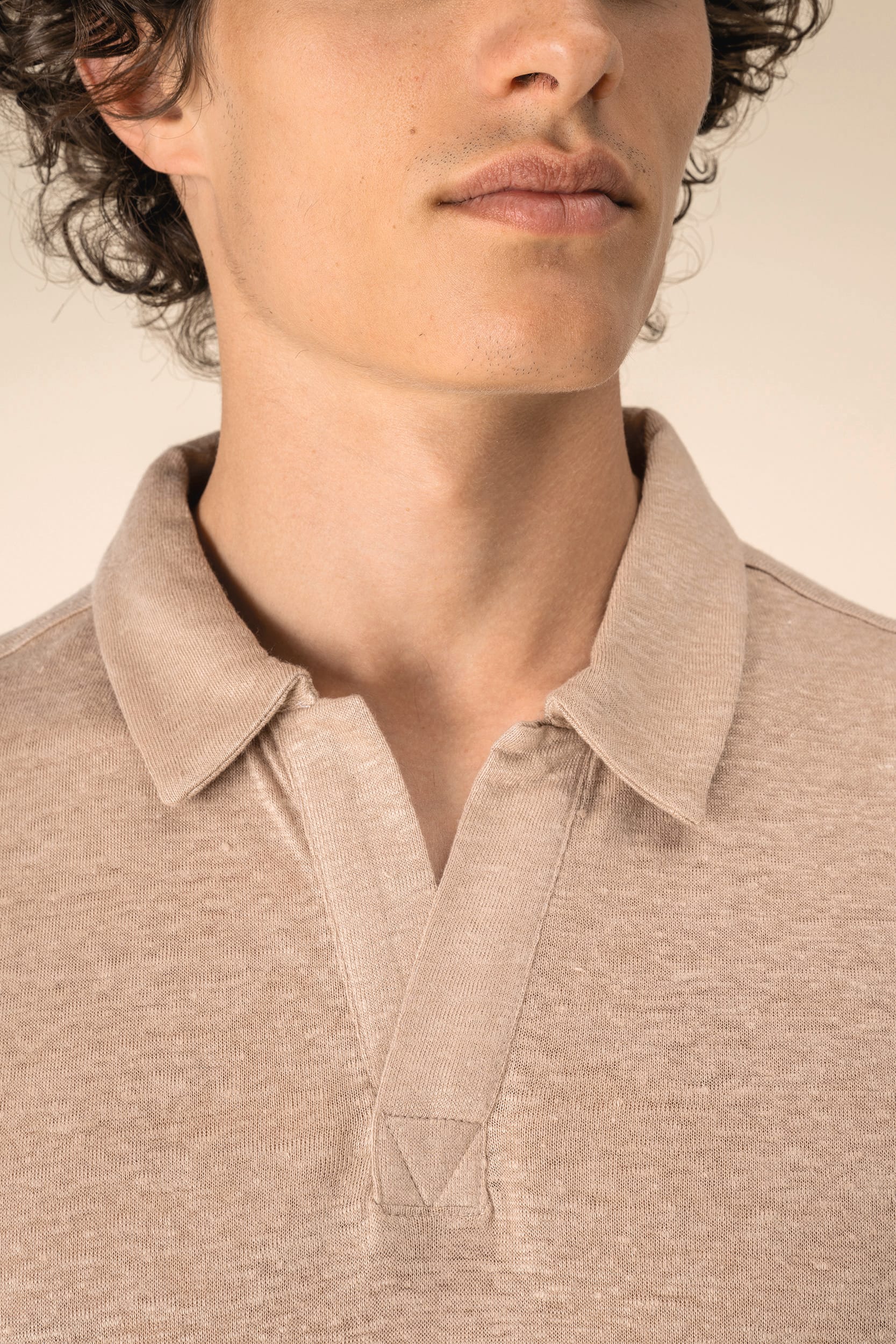 Polo en lin homme - Image 8