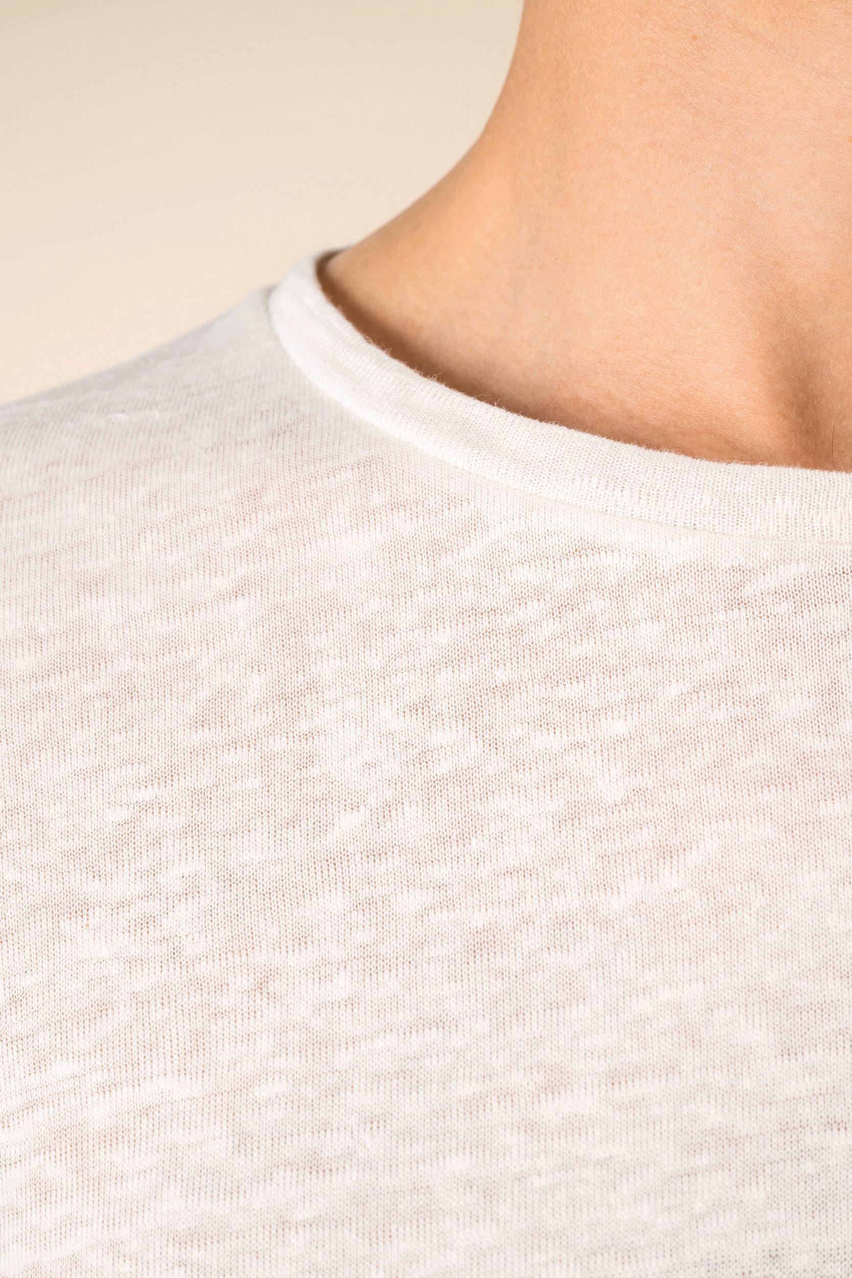 T-shirt en lin homme - Image 8