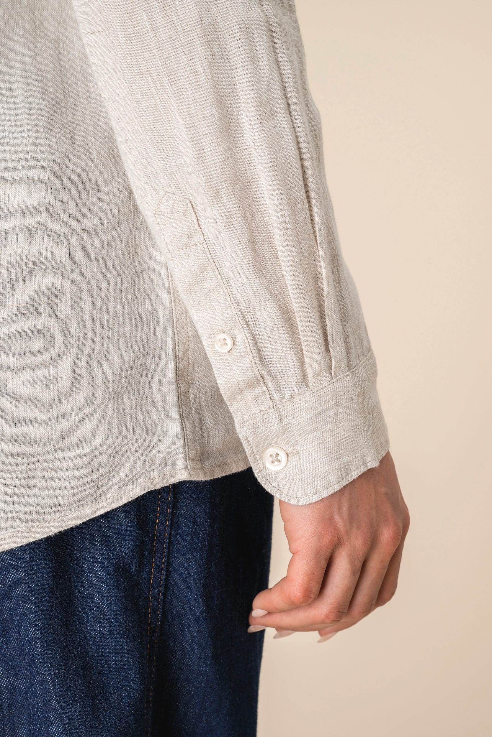 Camisa em linho de senhora