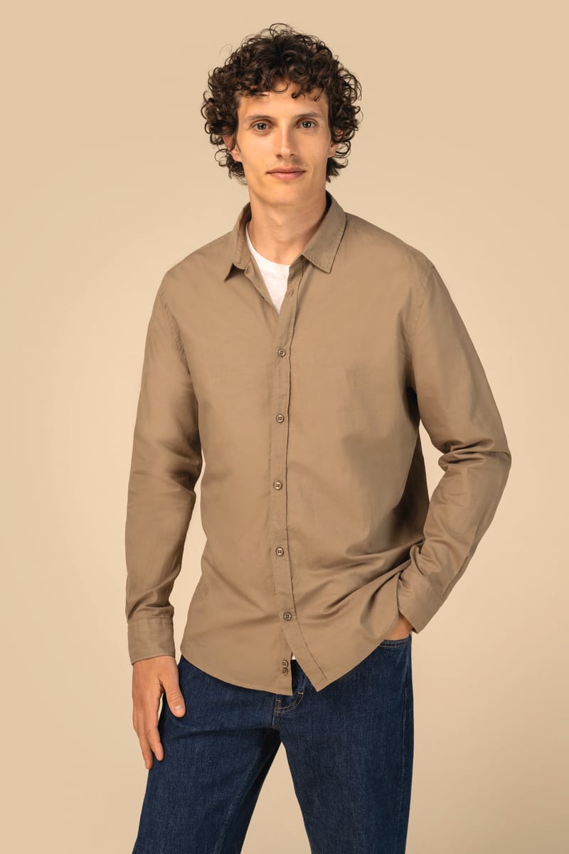 Chemise écoresponsable homme