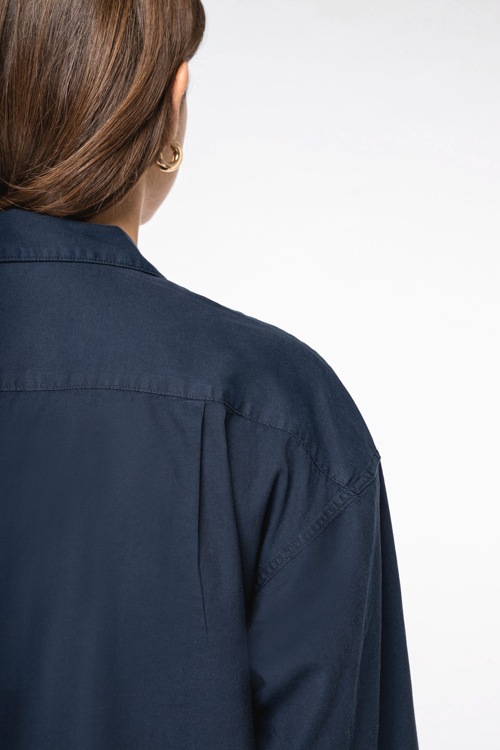 Camisa eco-responsável em liocel de senhora