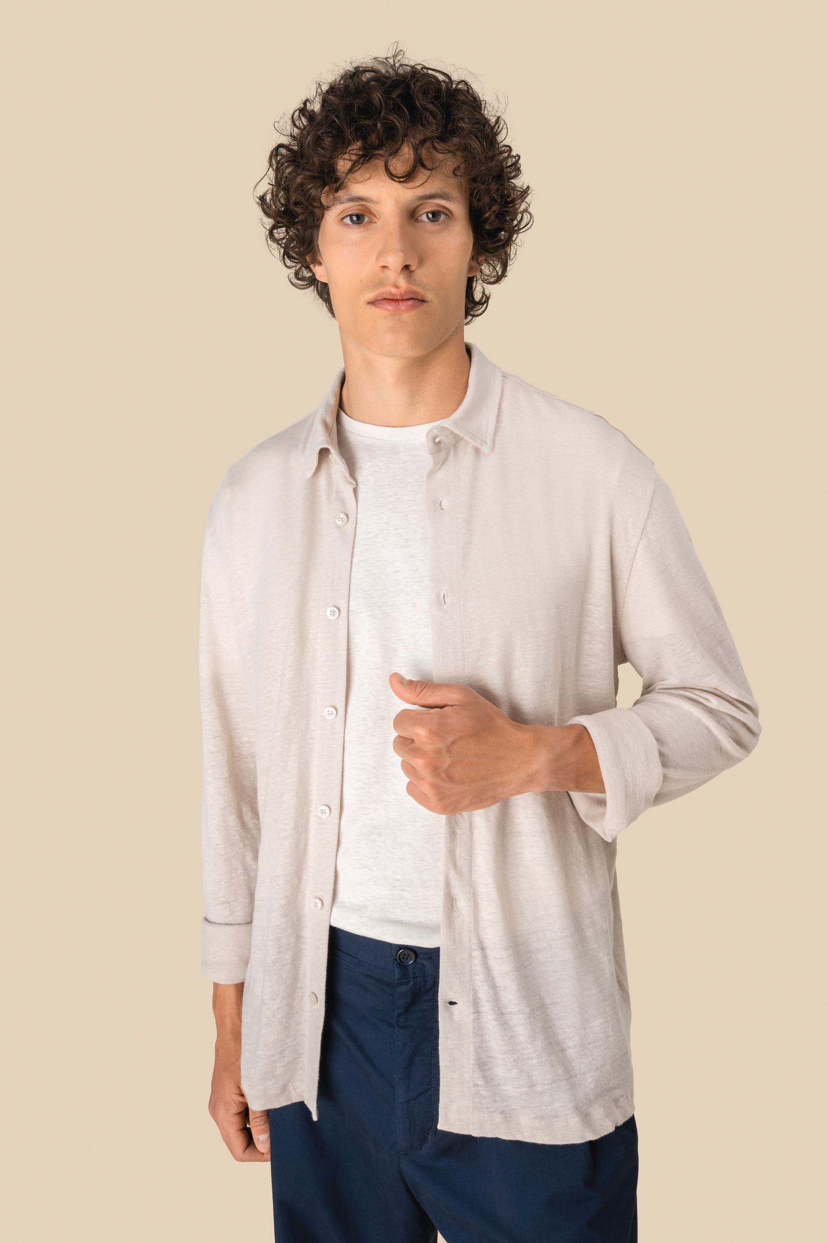 Chemise en lin homme - Image 3