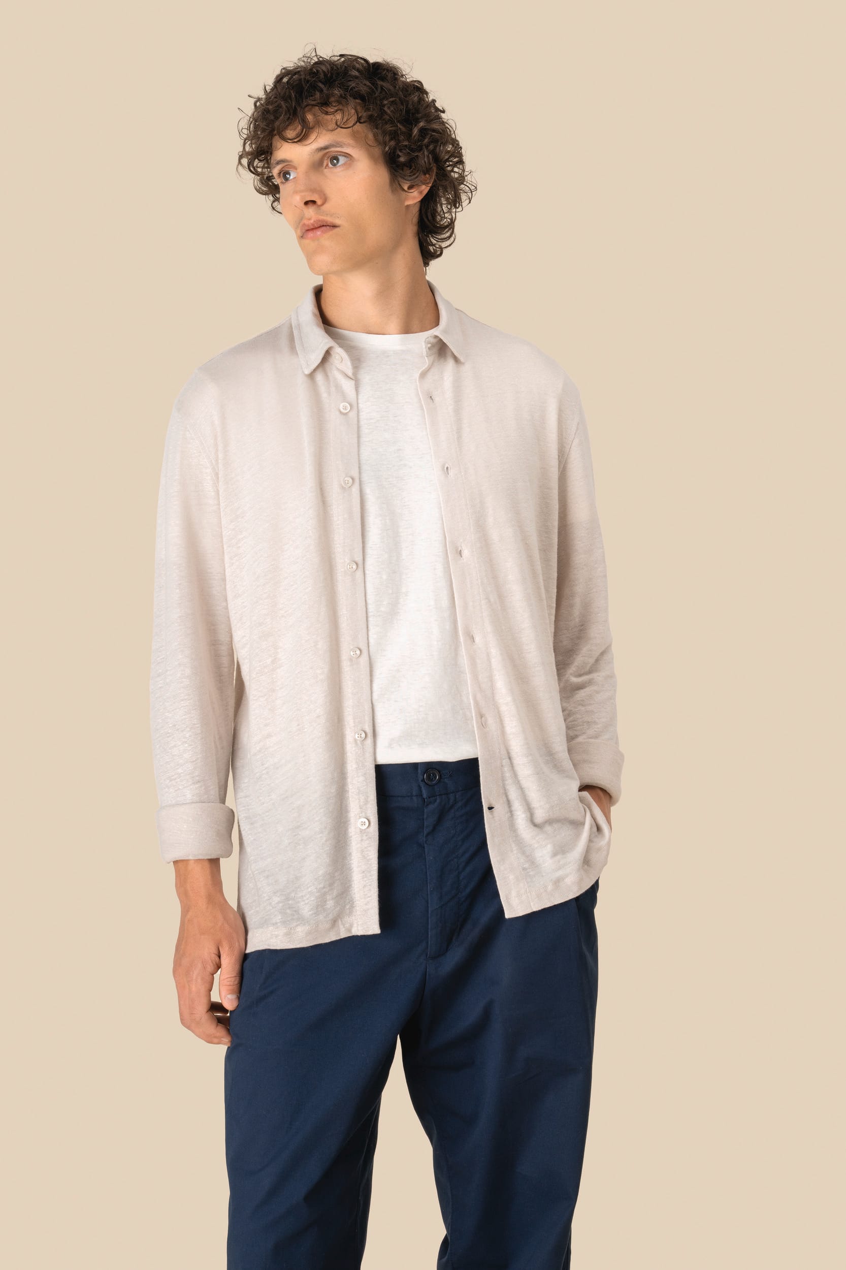 Chemise en lin homme - Image 4