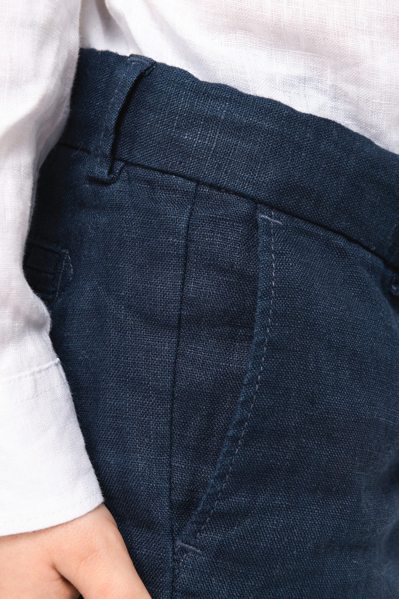 Bermuda en lin enfant - Image 7