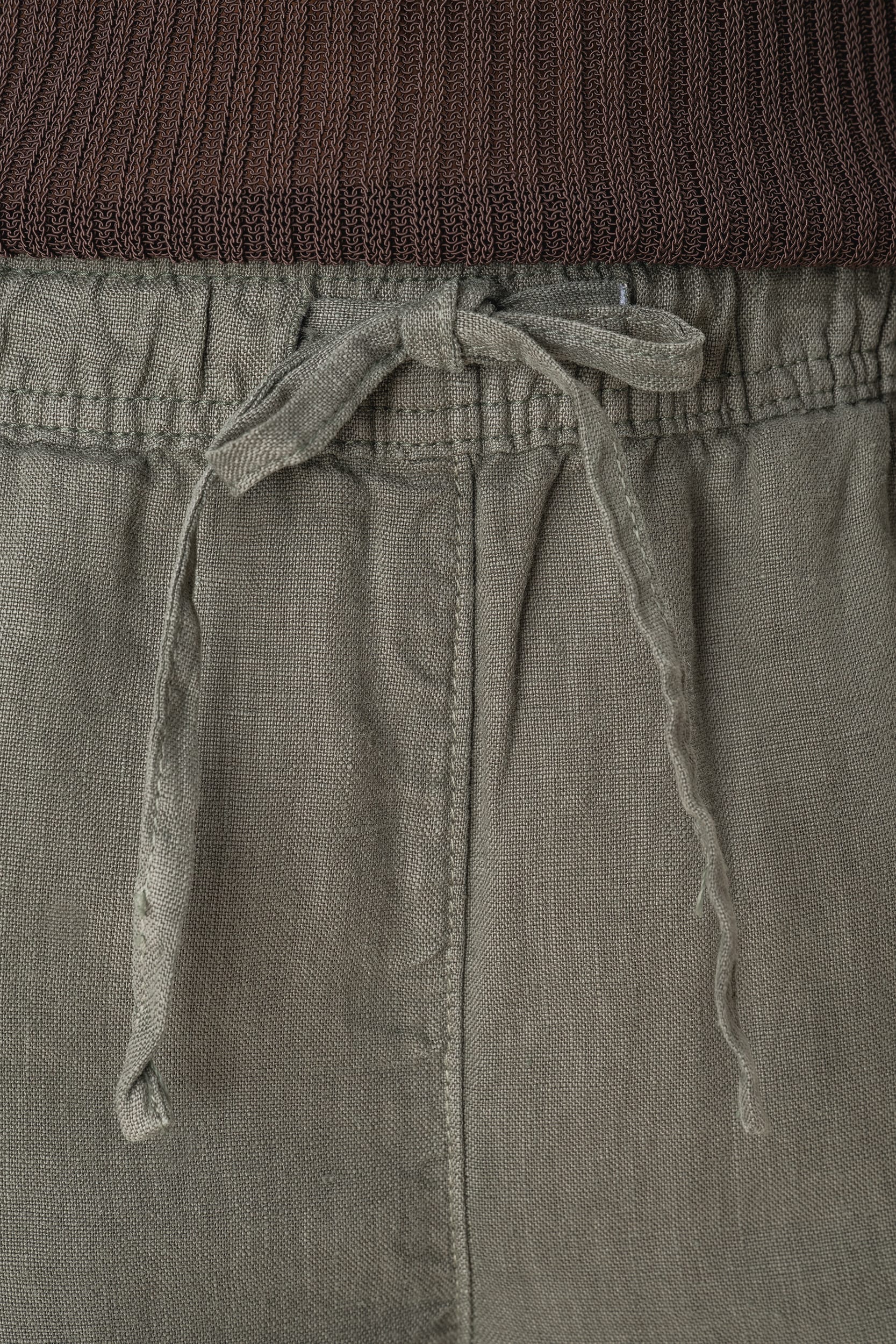 Pantalon délavé en lin femme - Image 7