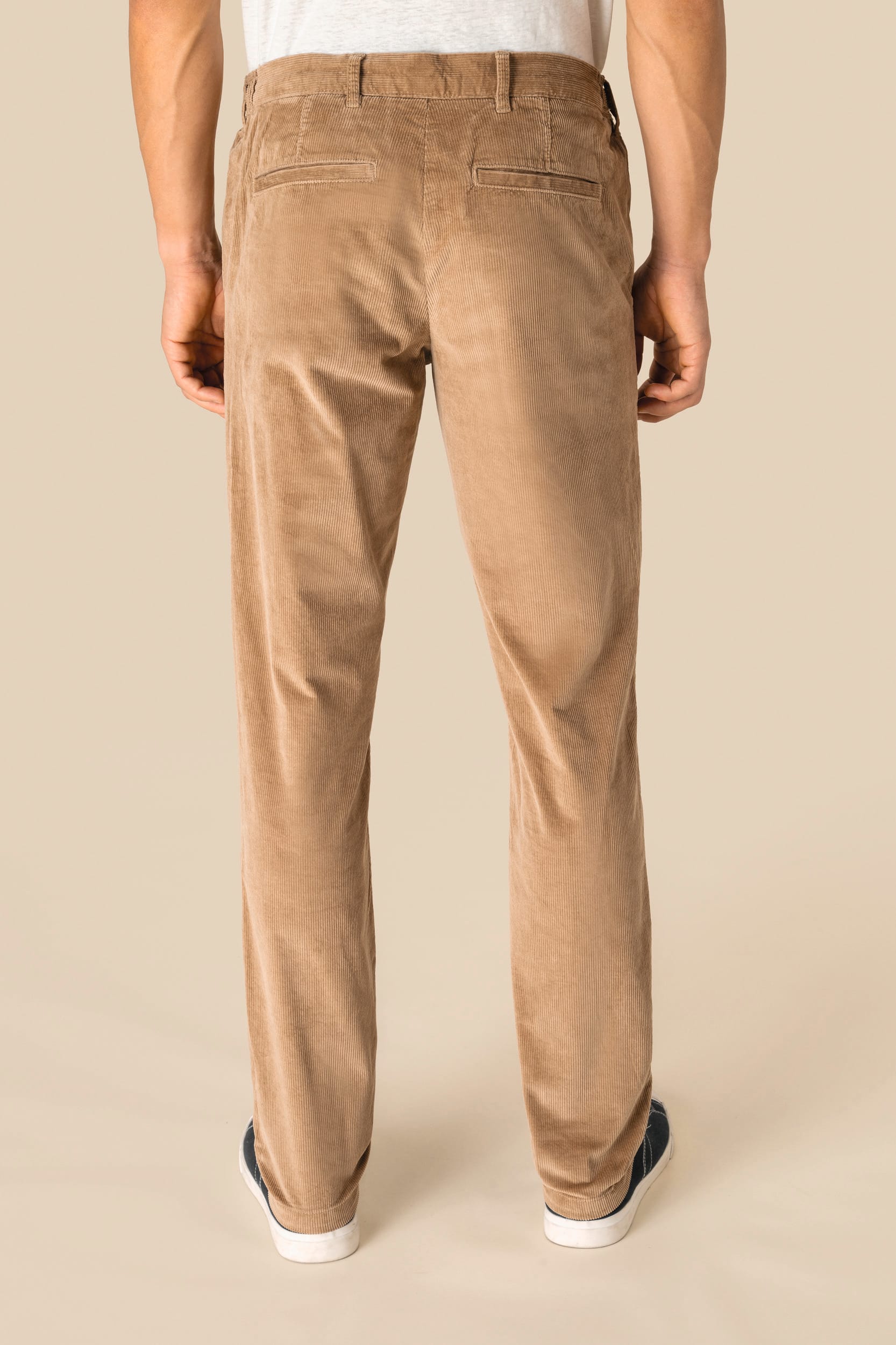 Eco-friendly men's corduroy trousers - Spasso