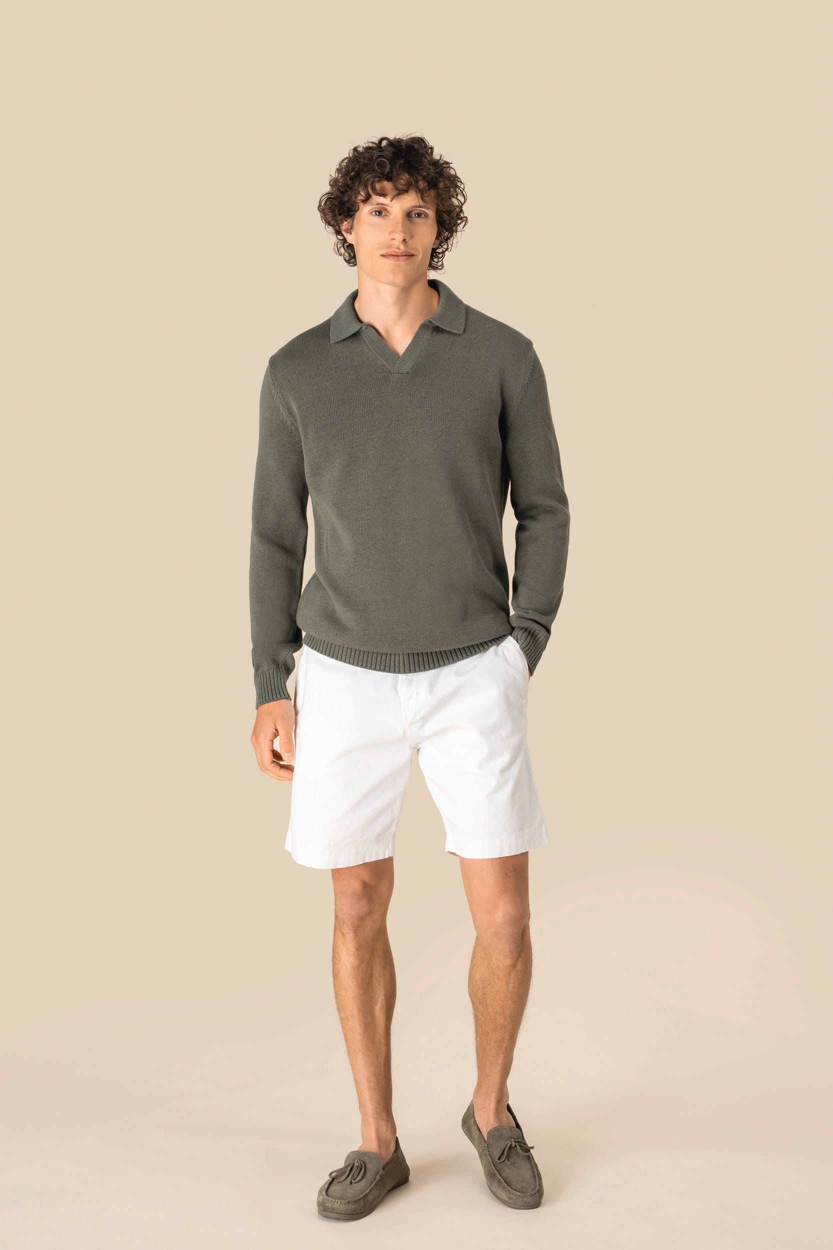 Pull homme à col polo - Image 2