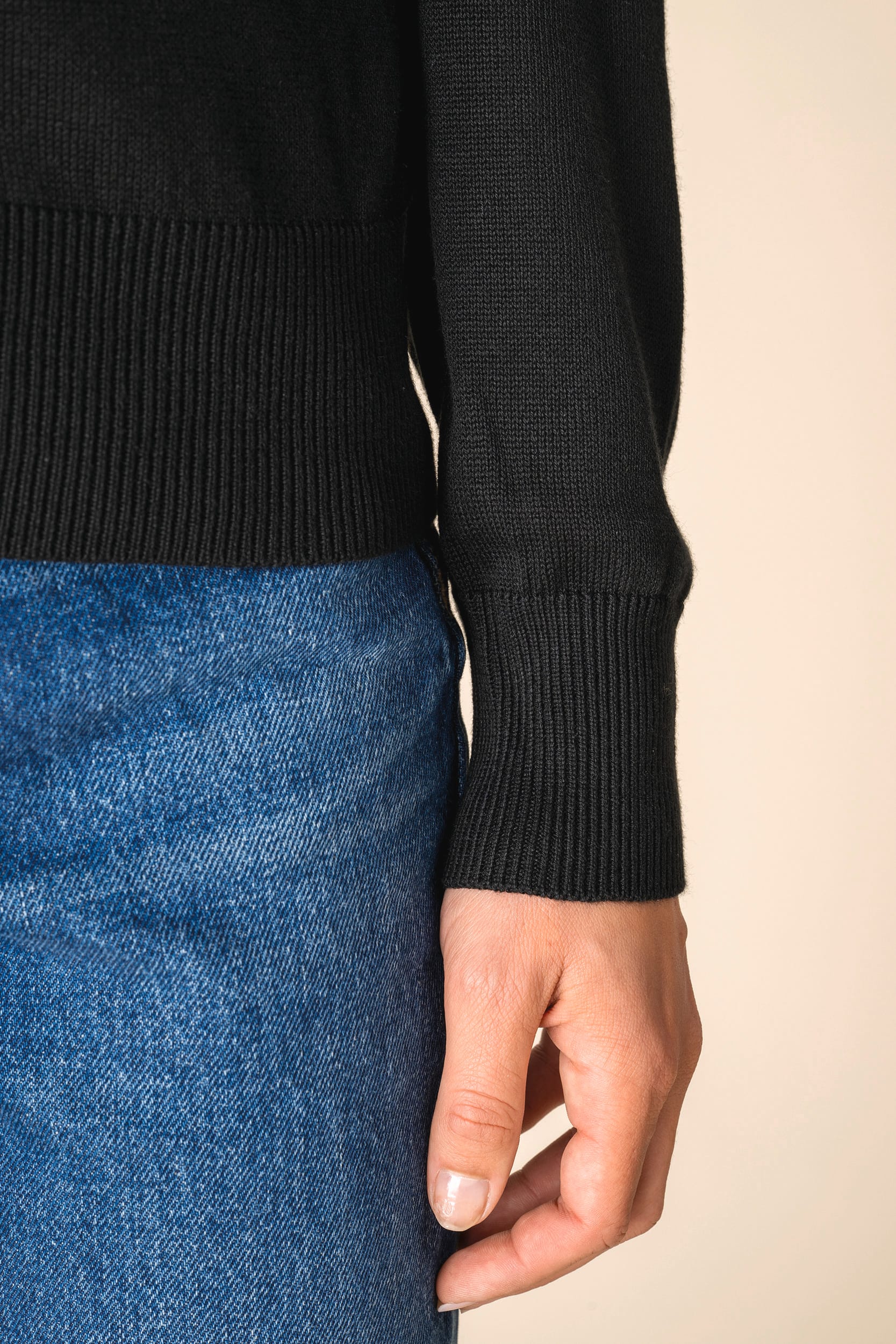 Casaco de malha eco-responsável em liocel de senhora