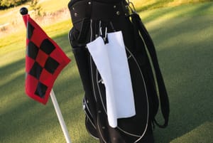 Microvezel golfhanddoek