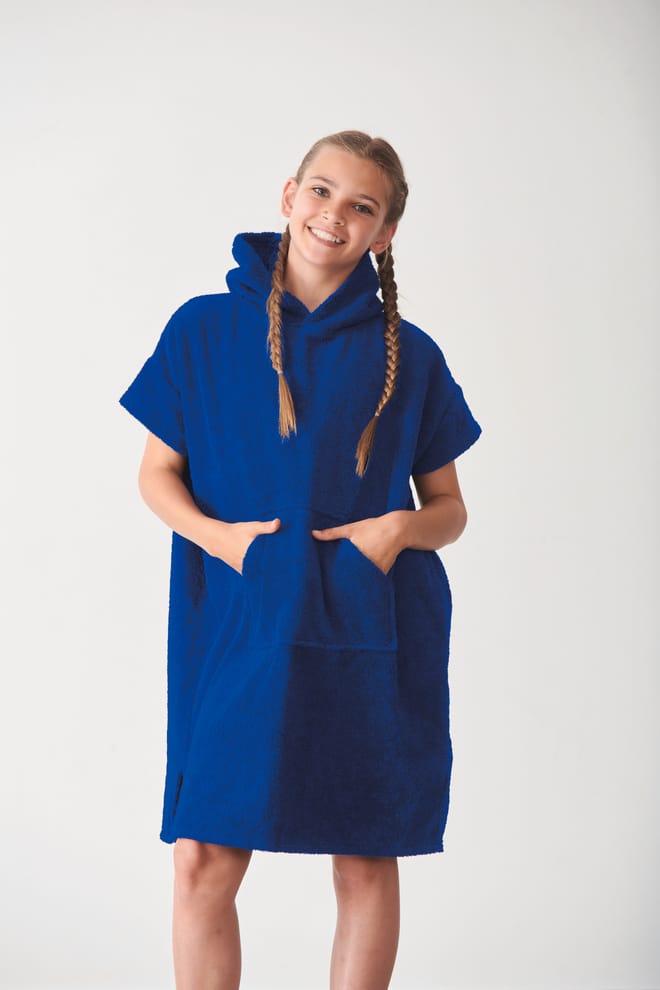 Poncho bambino in spugna
