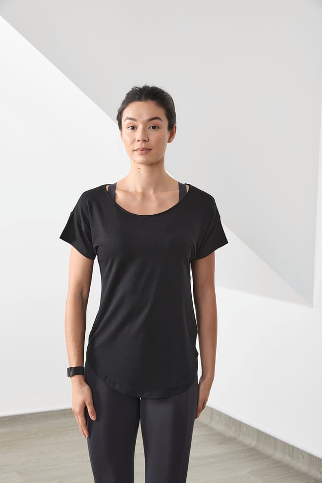 Ladies' scoop neck T-shirt