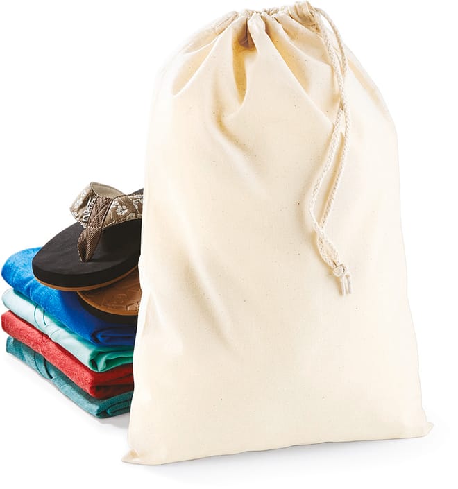 Bolsa algodón con cordones