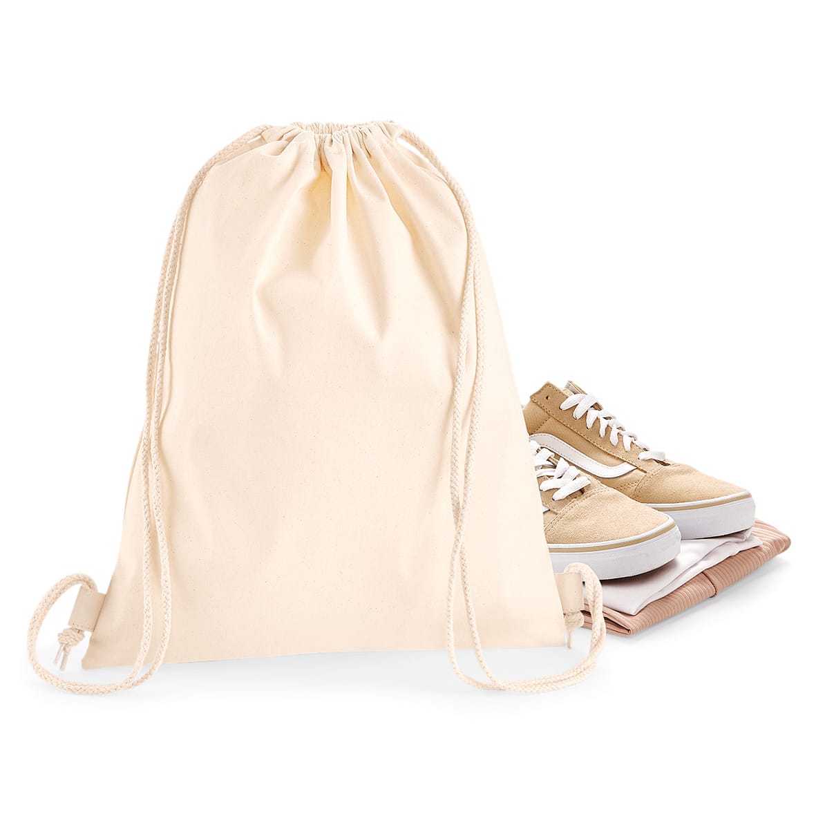 Saco para ginásio em algodão premium