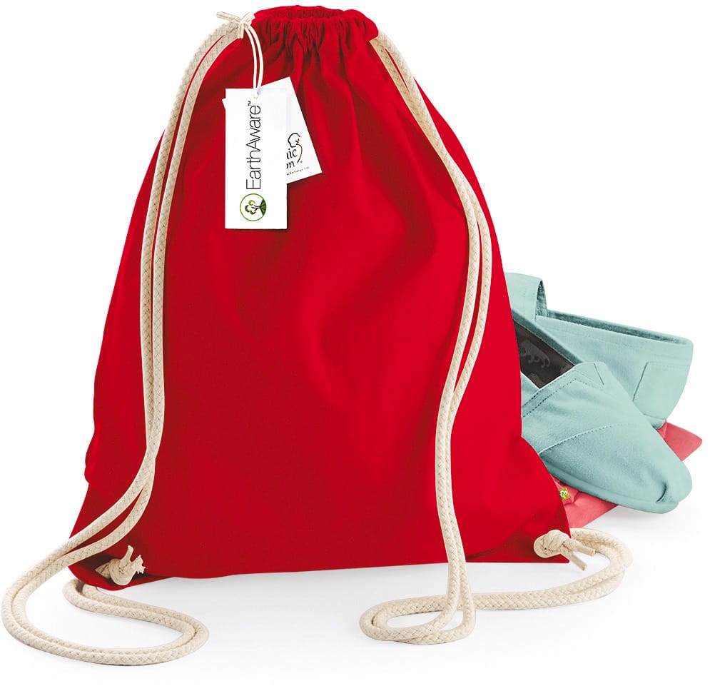 Saco de ginástica em algodão bio Earthaware®