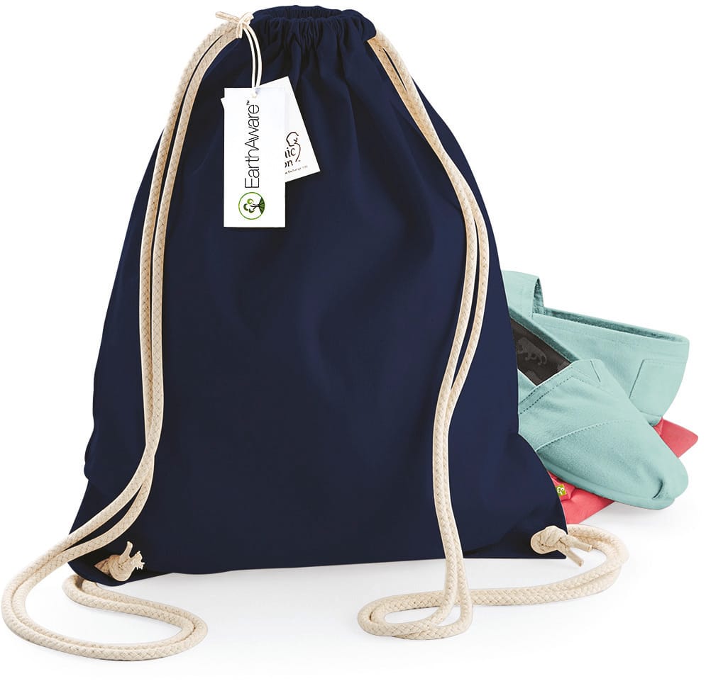 Saco de ginástica em algodão bio Earthaware®