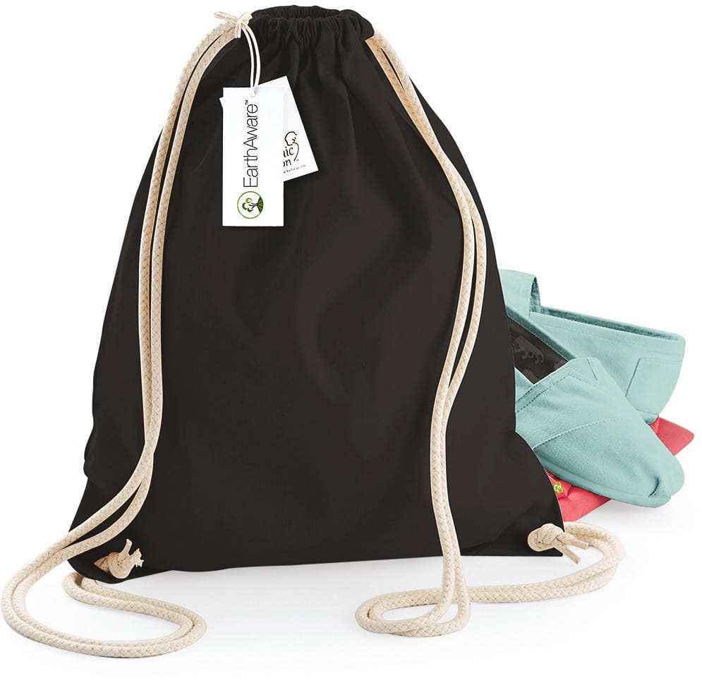 Saco de ginástica em algodão bio Earthaware®