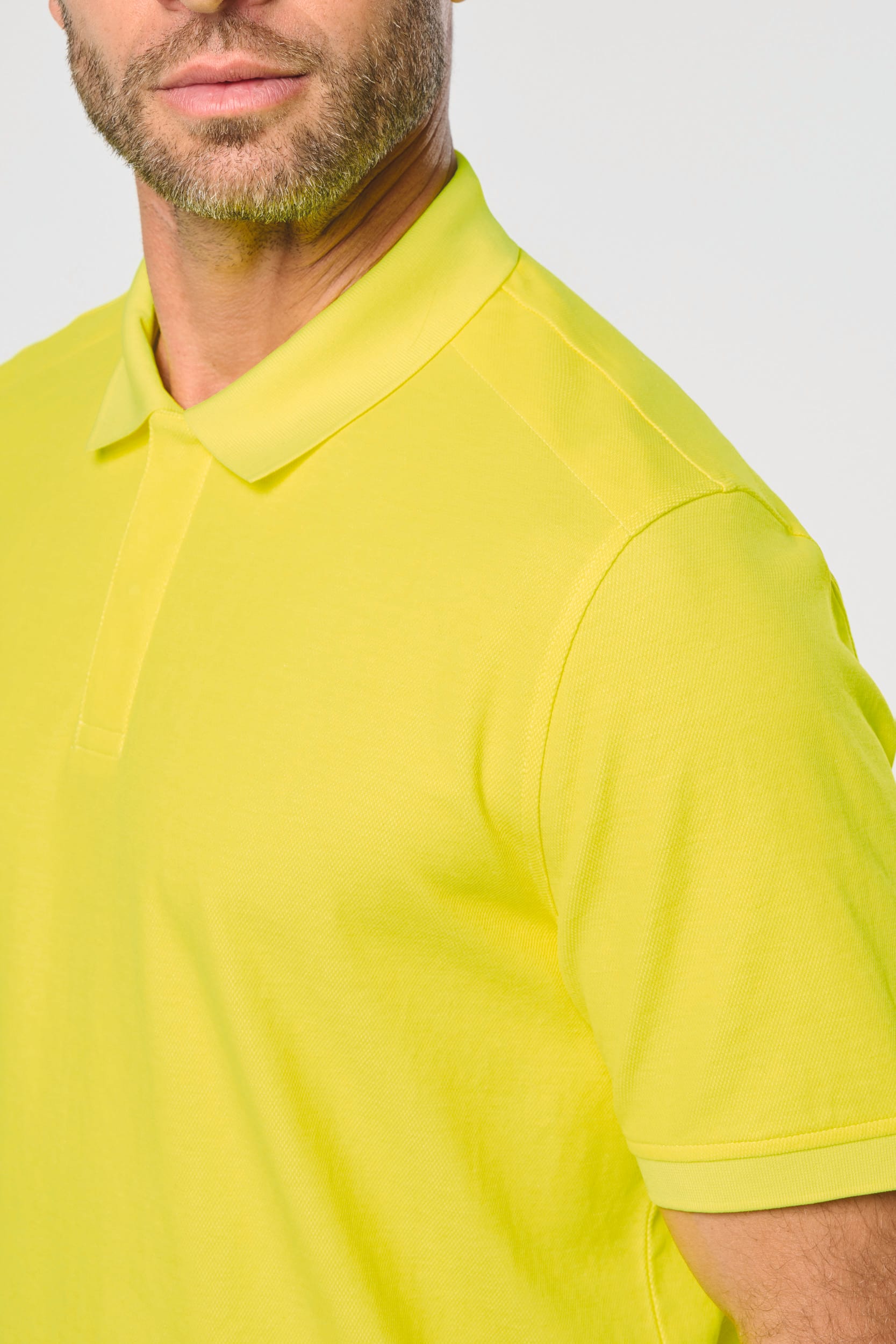 Polo unisexe écoresponsable coton/polyester - Image 5