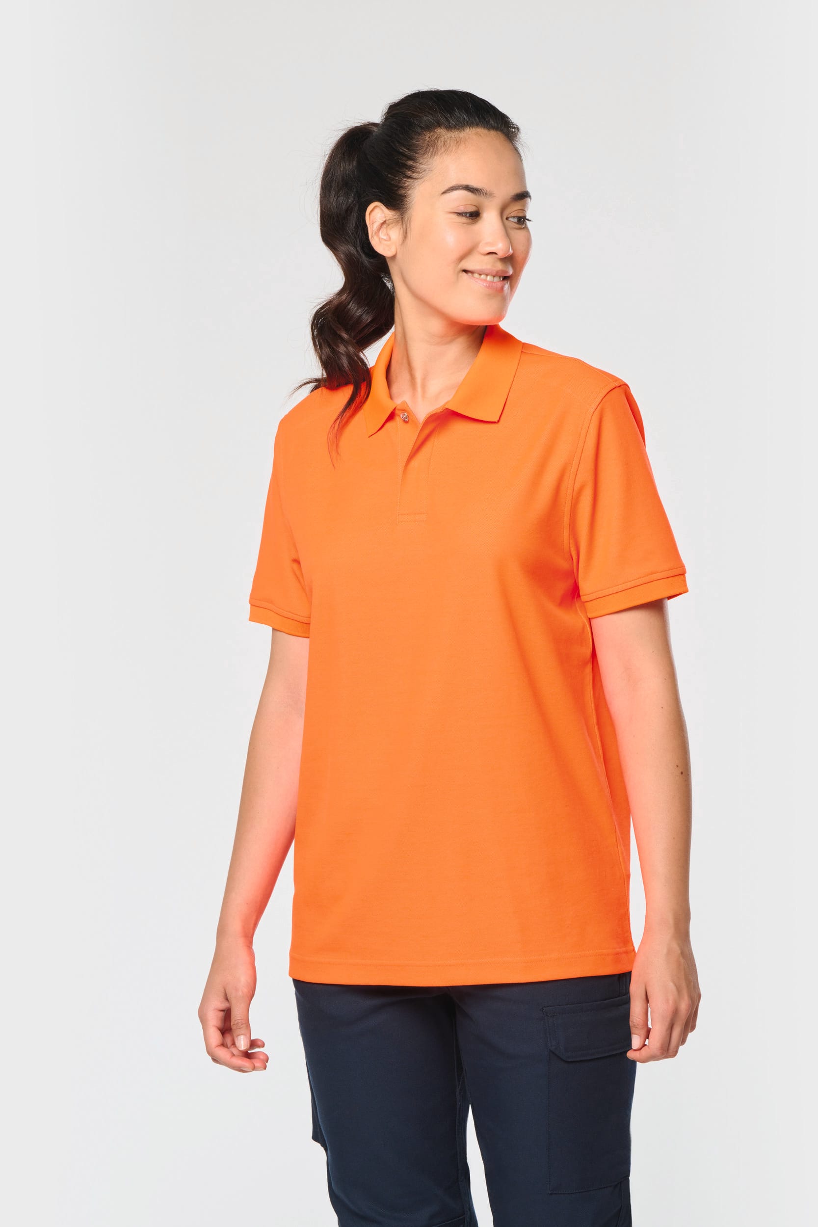Polo unisexe écoresponsable coton/polyester - Image 6