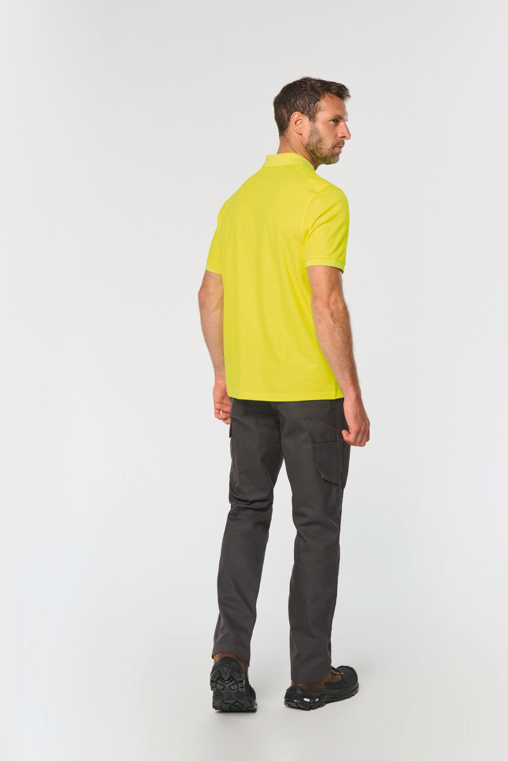 Polo unisexe écoresponsable coton/polyester - Image 3