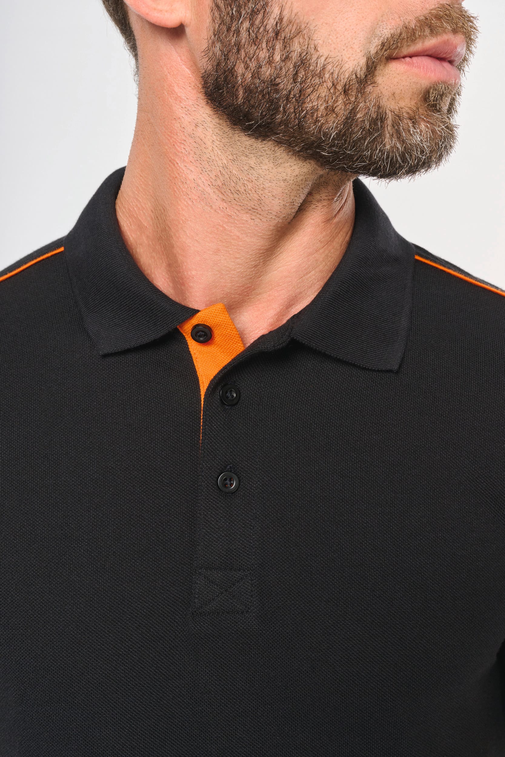 Polo Day To Day contrasté manches courtes homme - Image 10