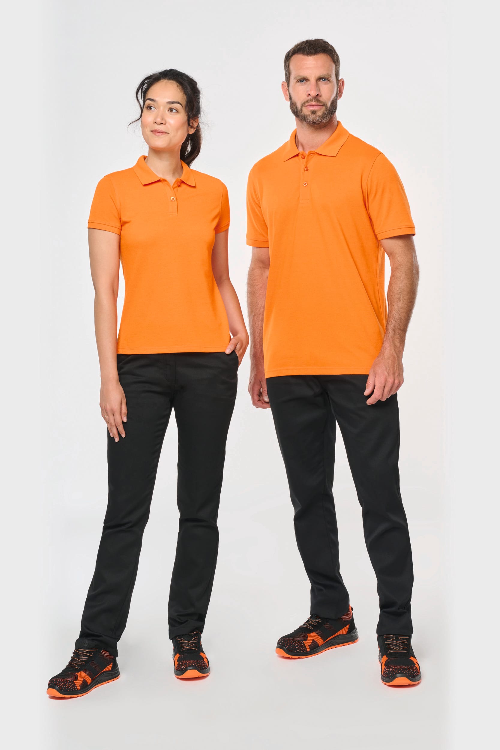 Polo manches courtes femme