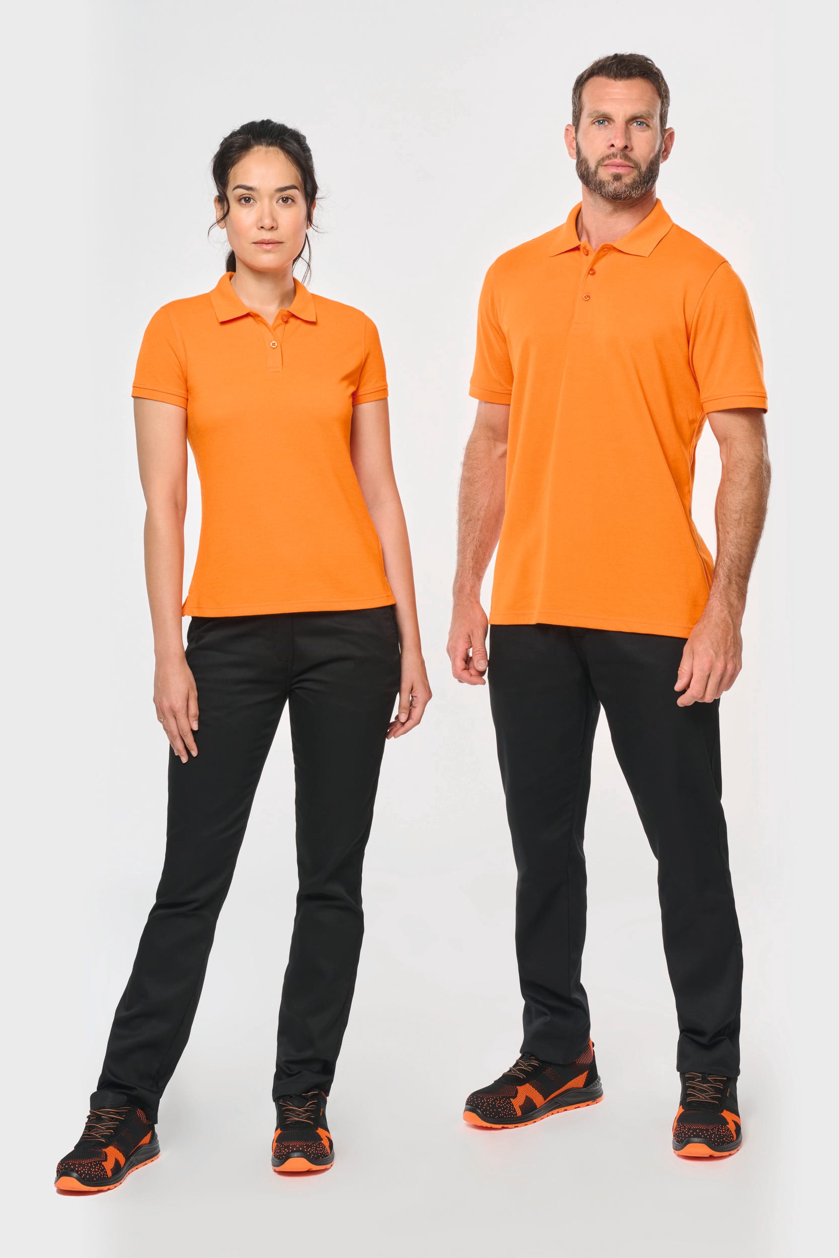 Polo manches courtes femme