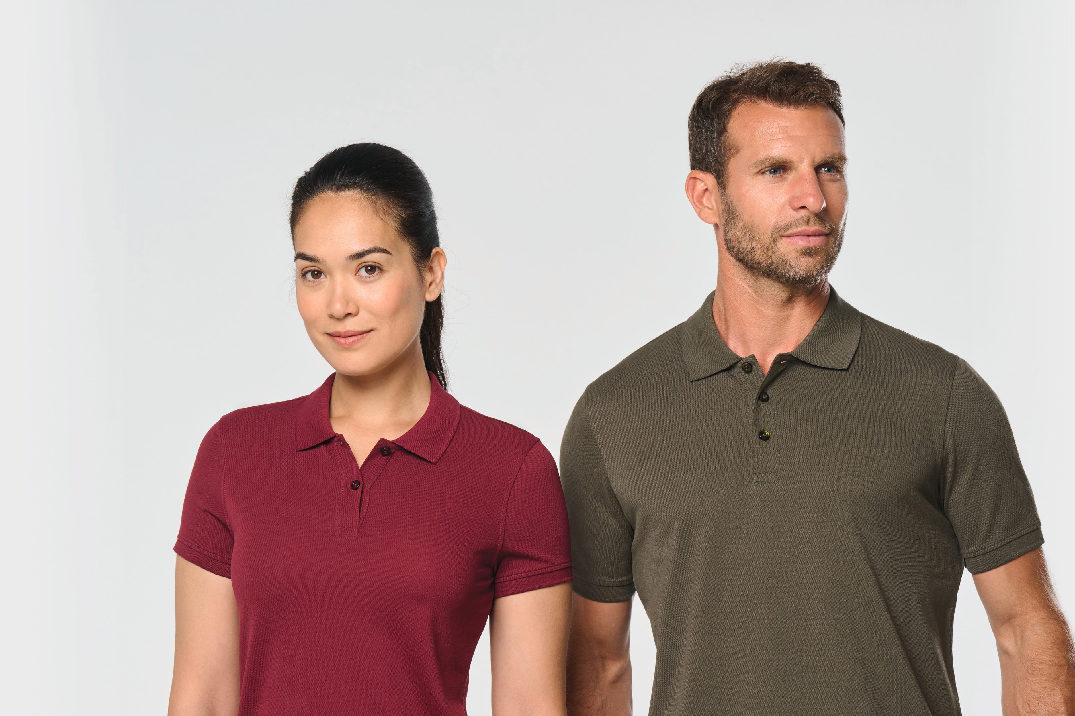Polo manches courtes femme