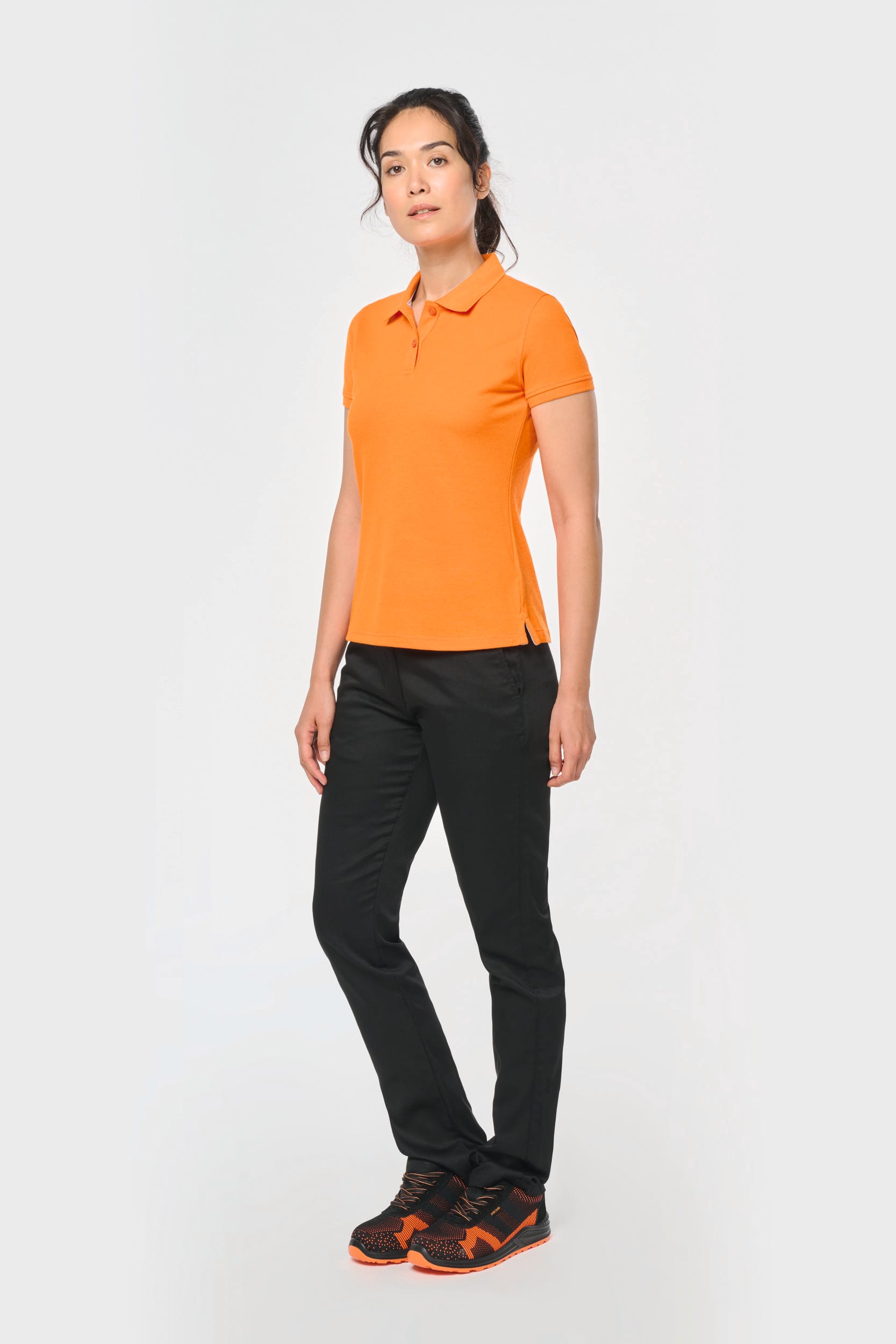 Polo manches courtes femme