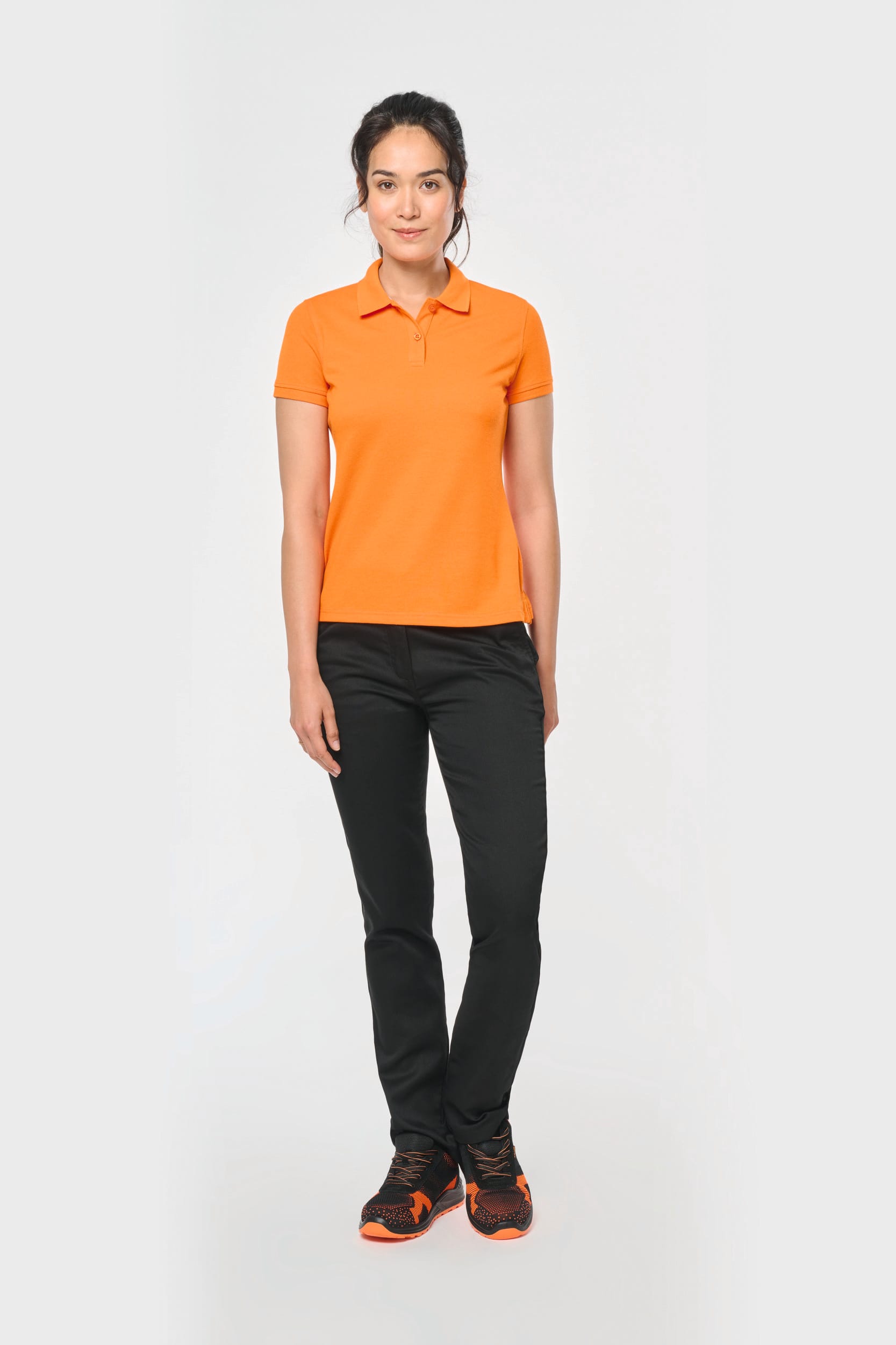 Polo manches courtes femme