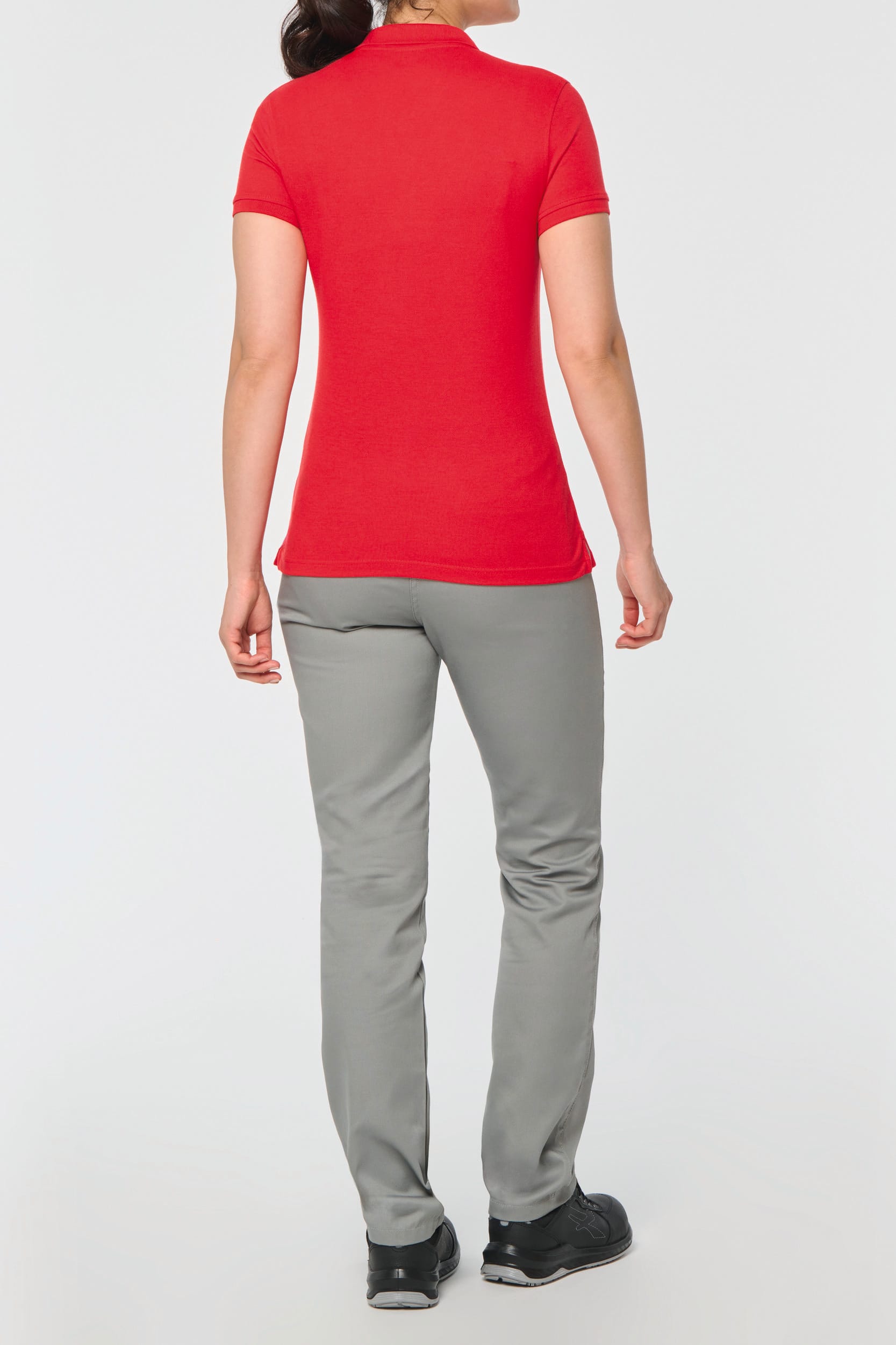 Polo manches courtes femme