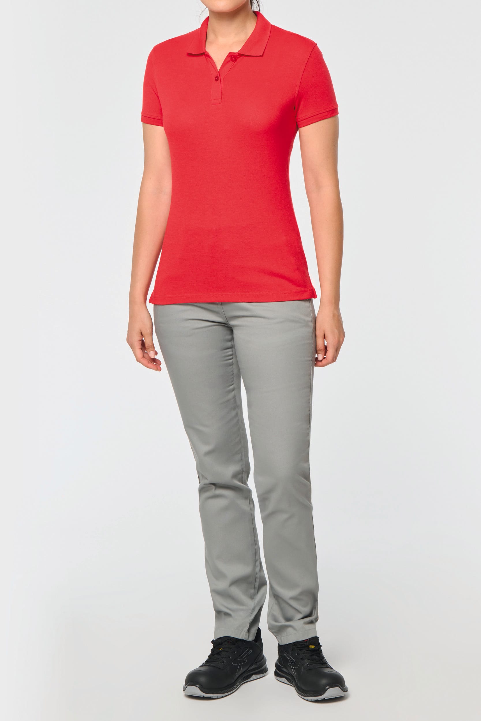 Polo manches courtes femme