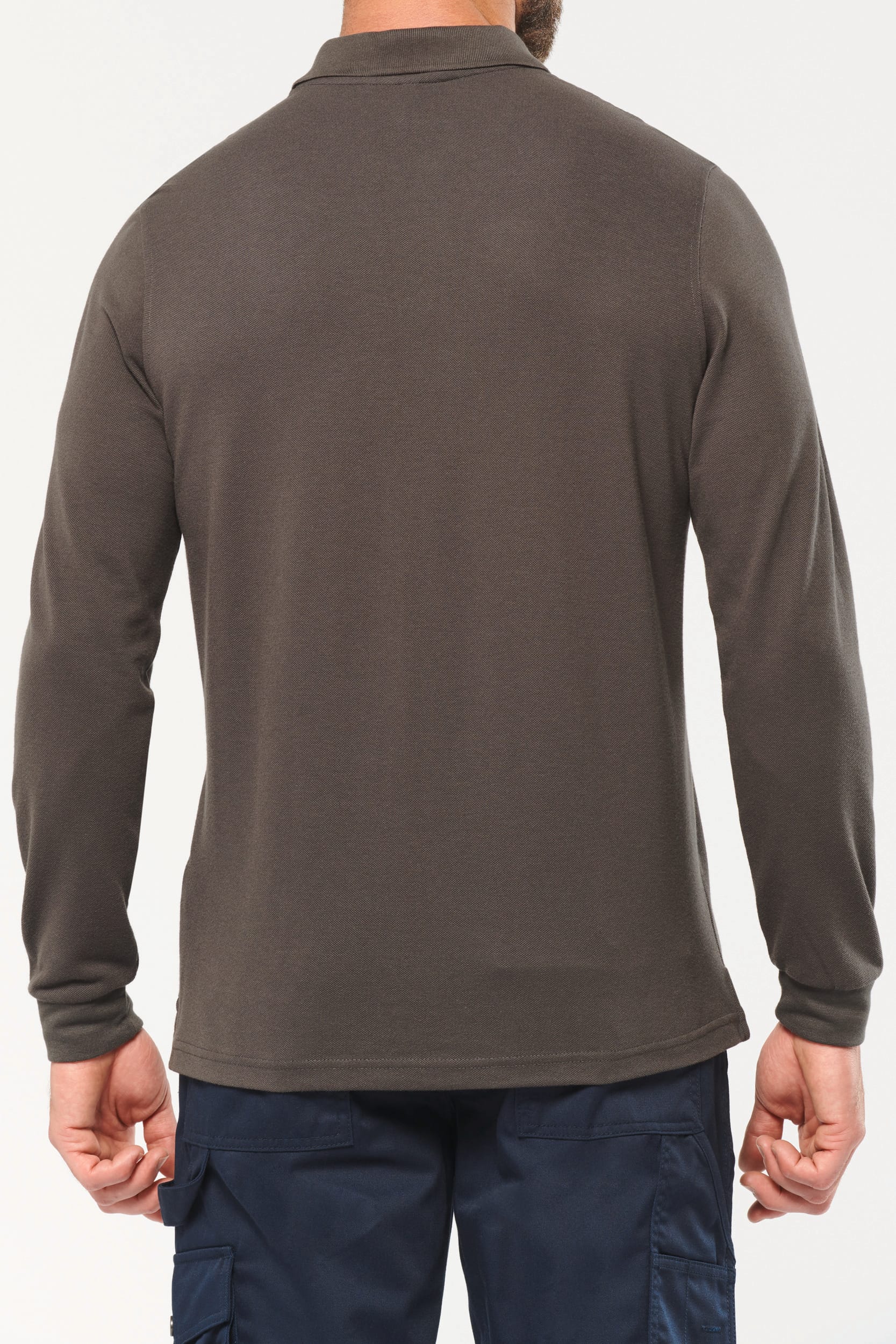 Polo manches longues homme