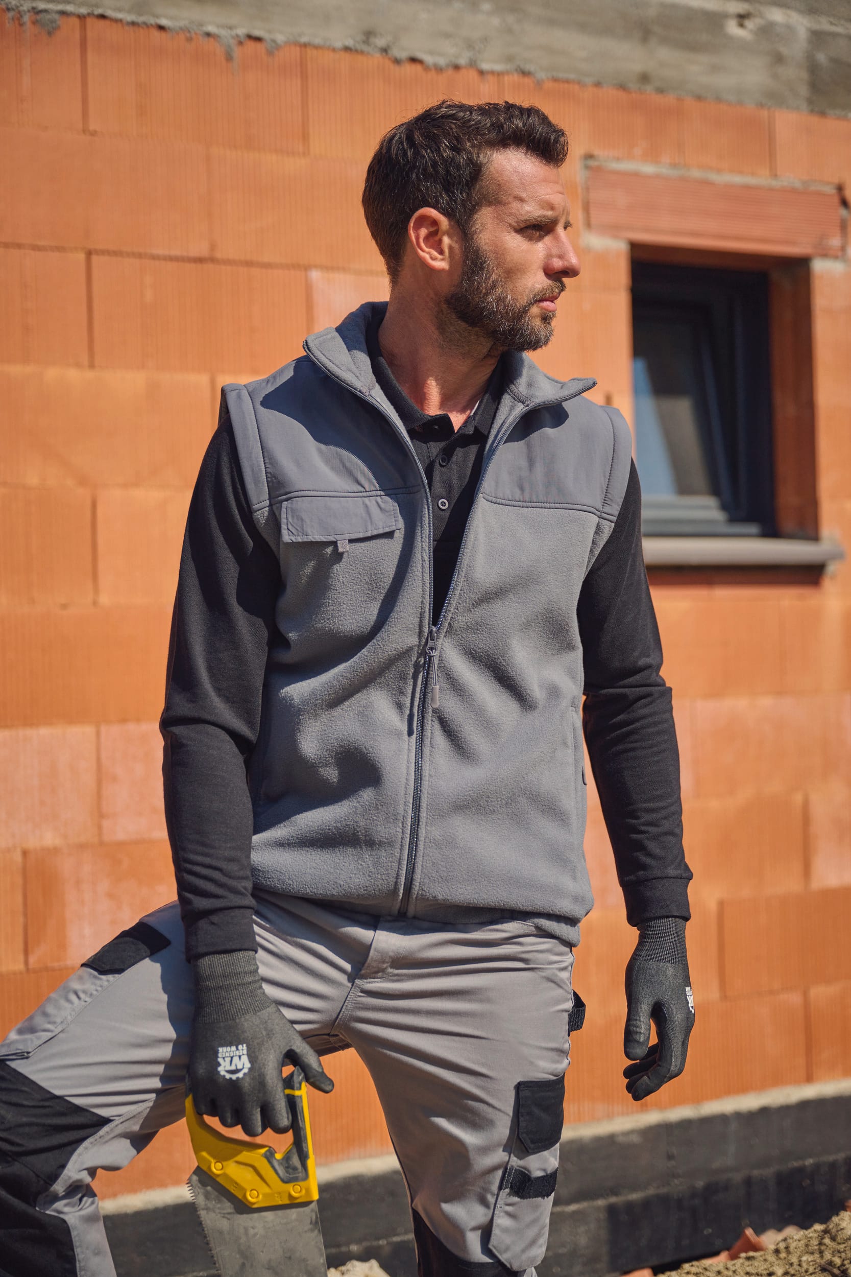 Polo manches longues homme