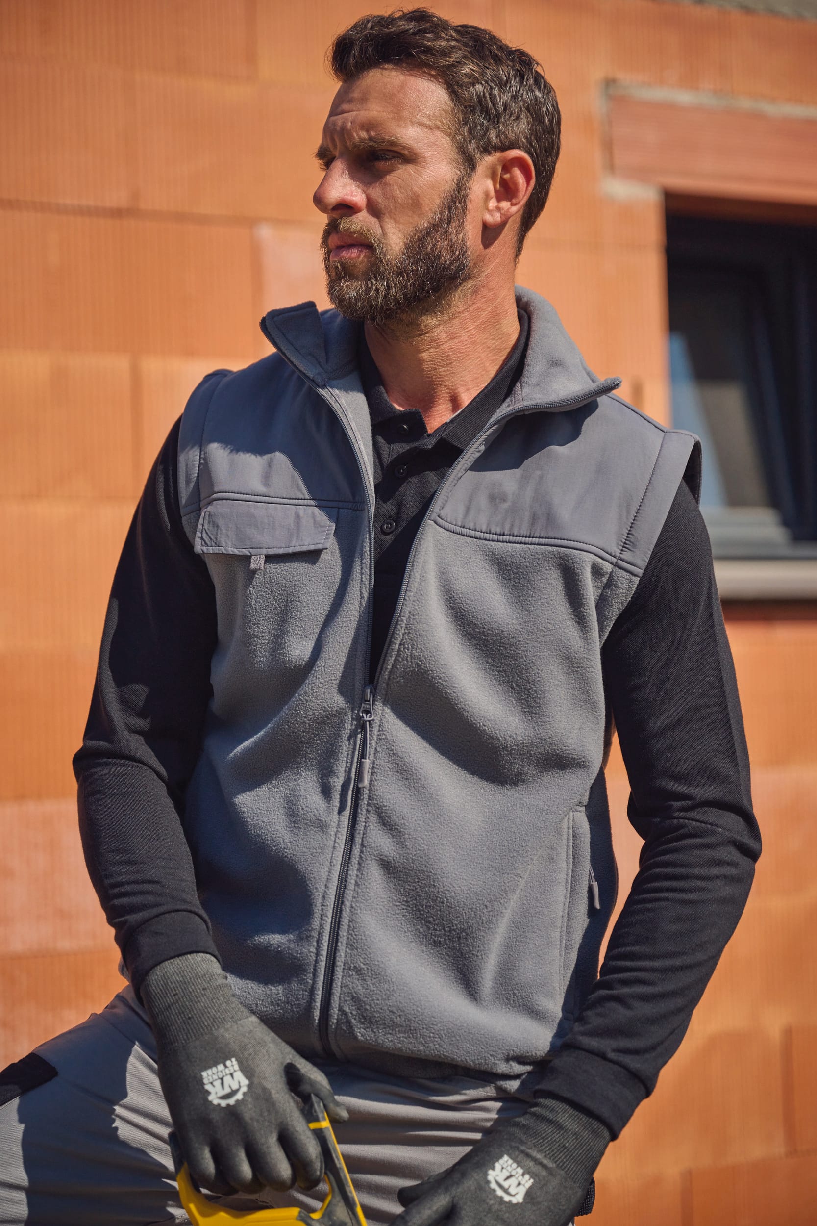 Polo manches longues homme