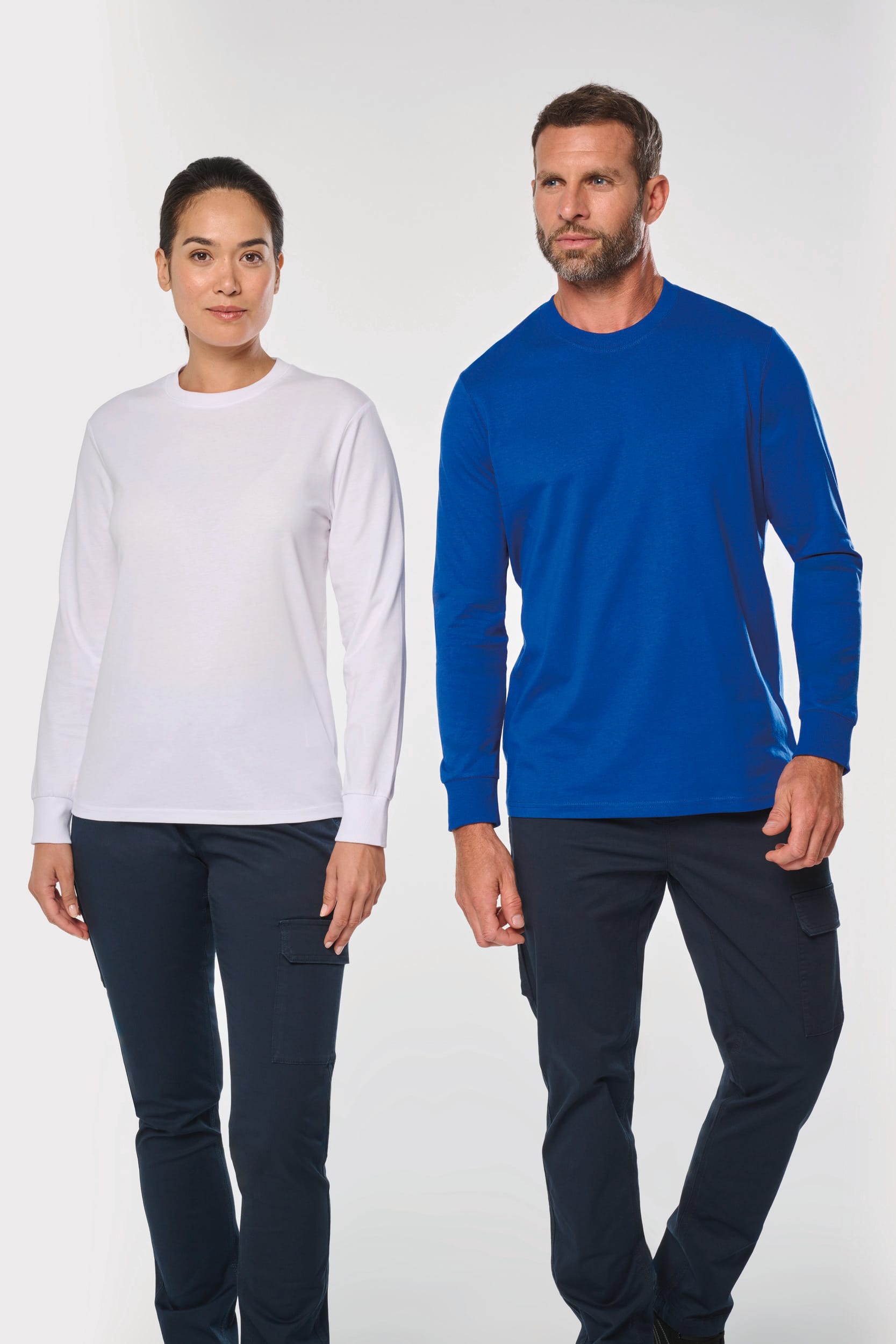 T-shirt écoresponsable manches longues unisexe