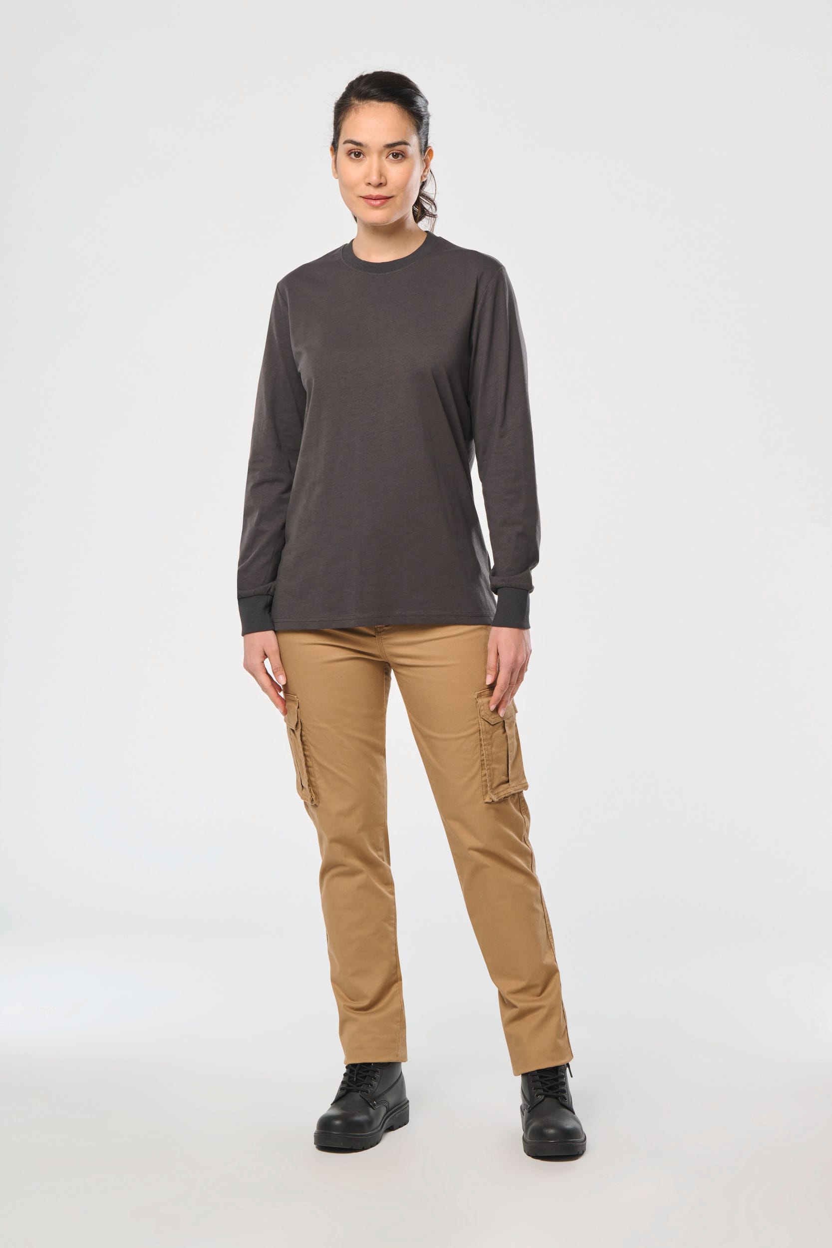 T-shirt écoresponsable manches longues unisexe - Image 10