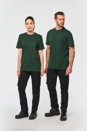 Ecologisch uniseks T-shirt met korte mouwen