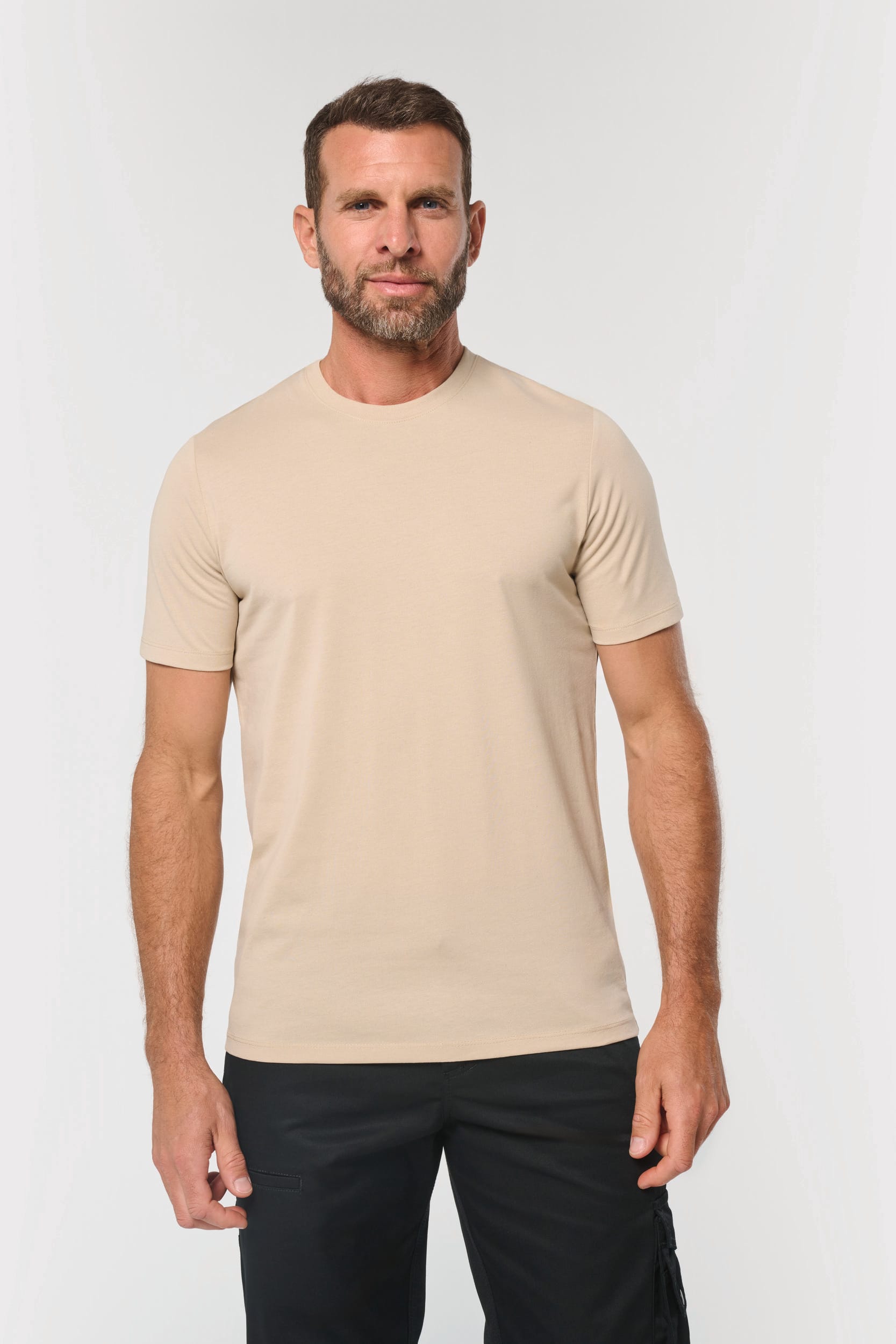T-shirt com tratamento antibacteriano de homem