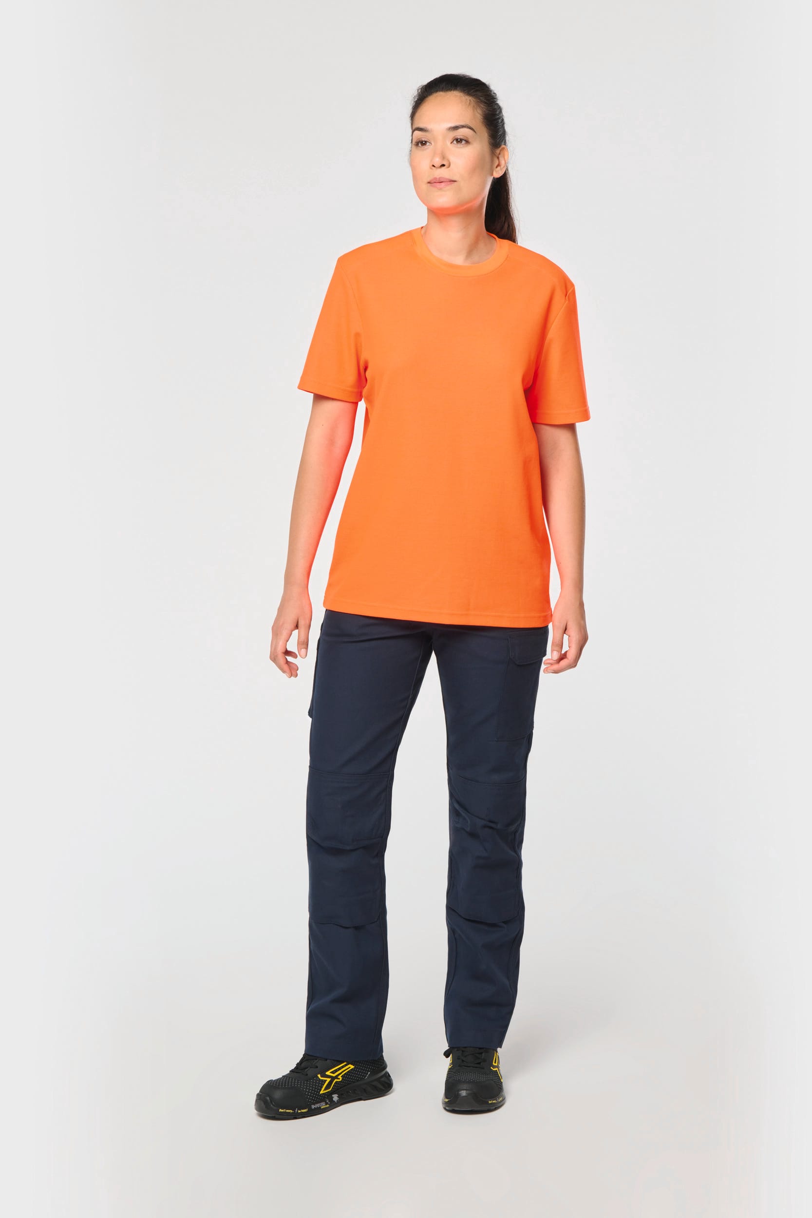 T-shirt unisexe écoresponsable coton/polyester - Image 8