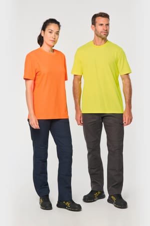 Ecologisch uniseks T-shirt katoen/polyester