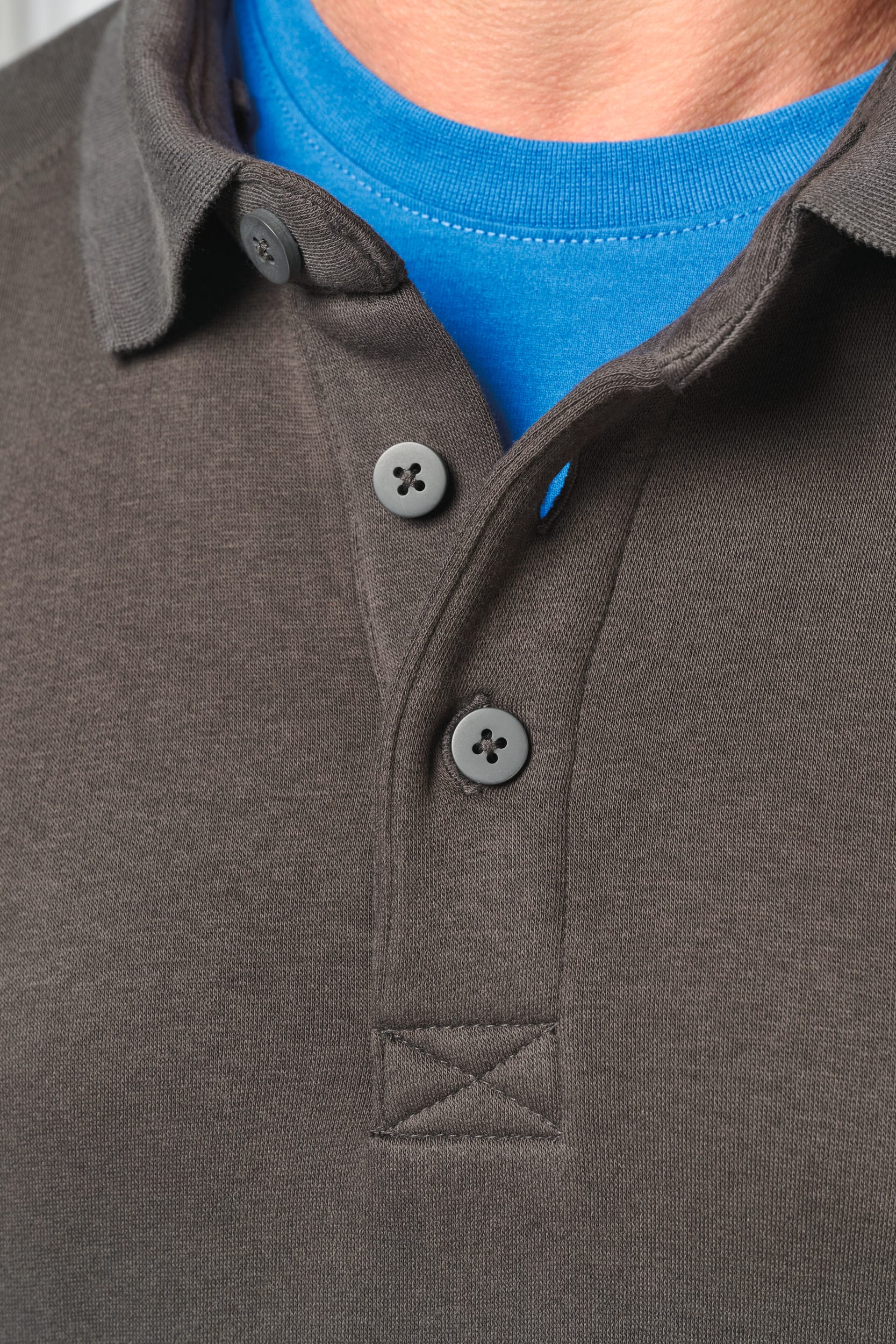 Sweat-shirt col polo homme - Image 10