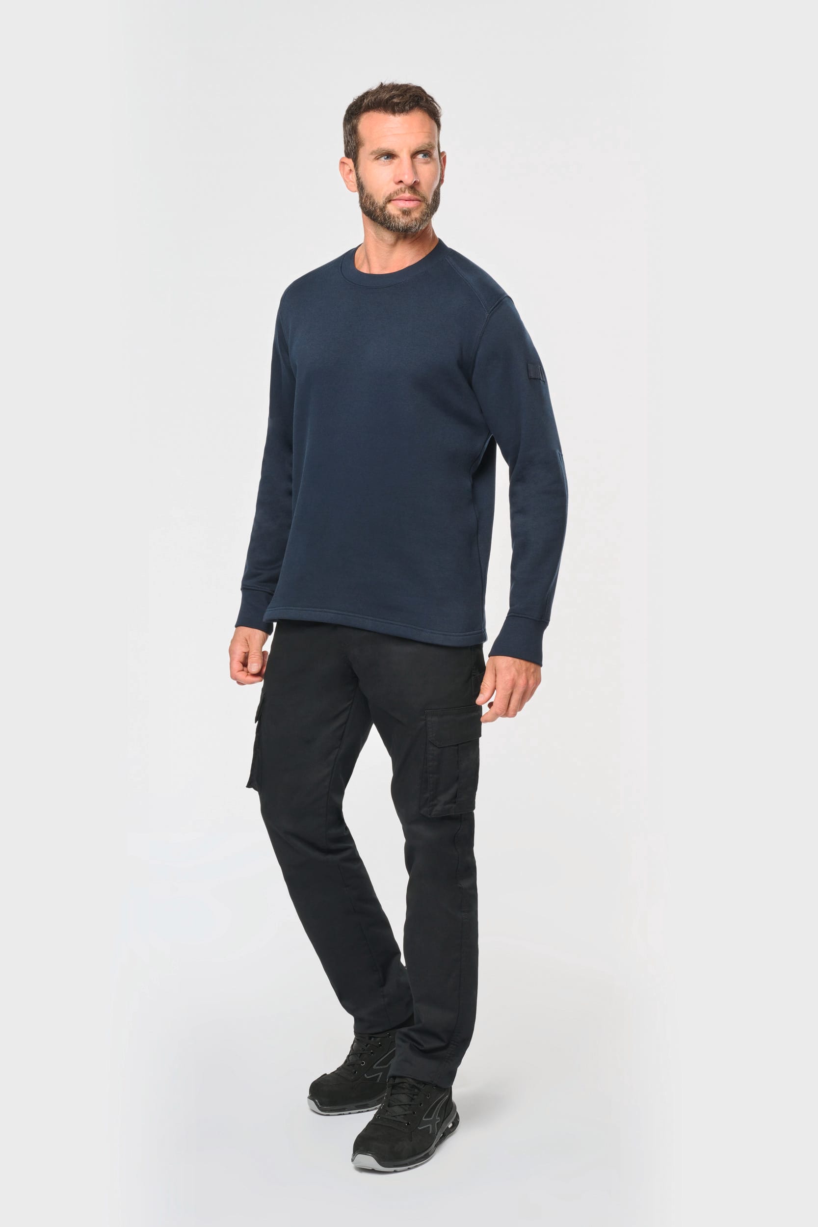 Sweatshirt mit eingesetzten Ärmeln - Bild 5