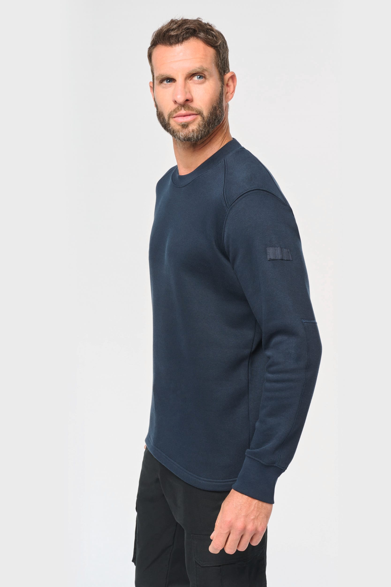 Sweatshirt mit eingesetzten Ärmeln - Bild 3