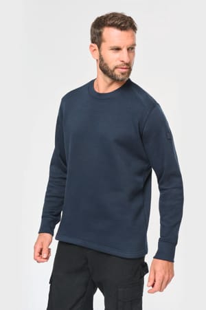 Sweater ingezette mouwen