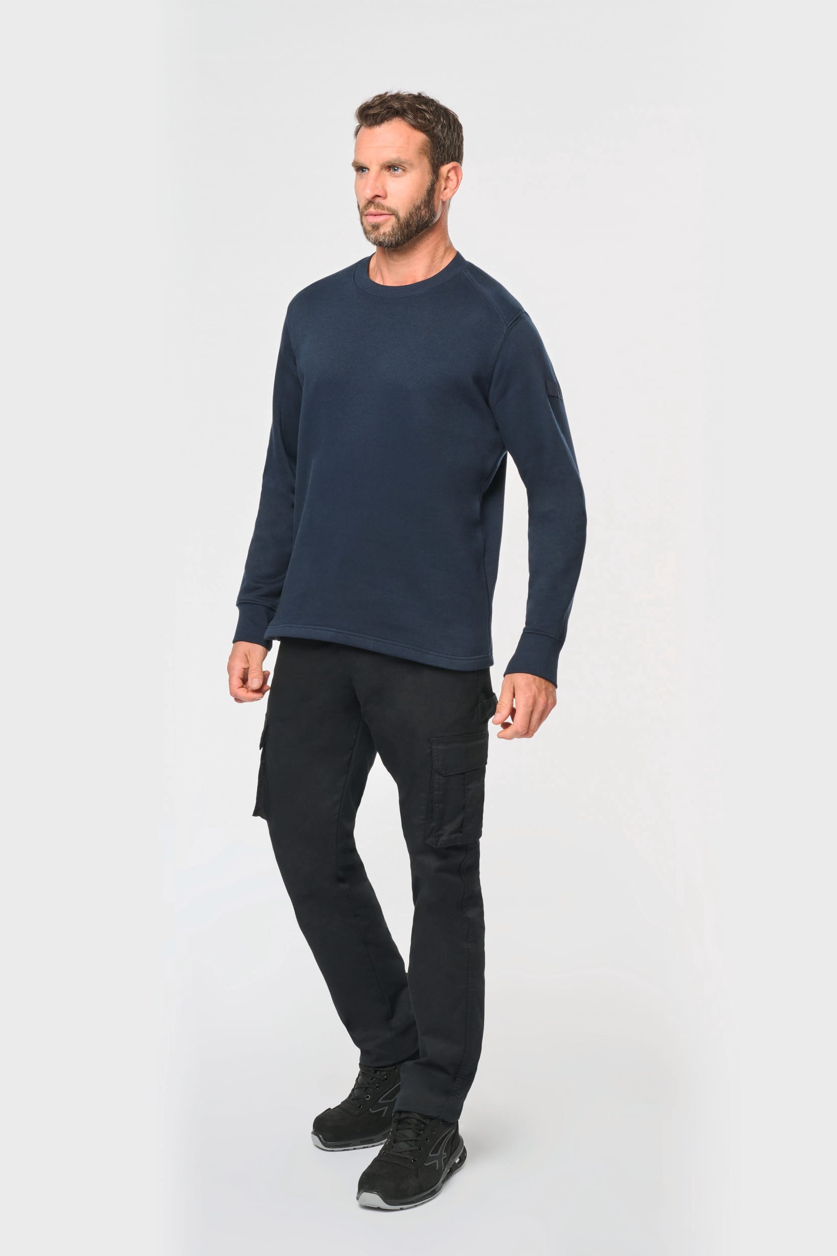 Sweatshirt mit eingesetzten Ärmeln - Bild 4