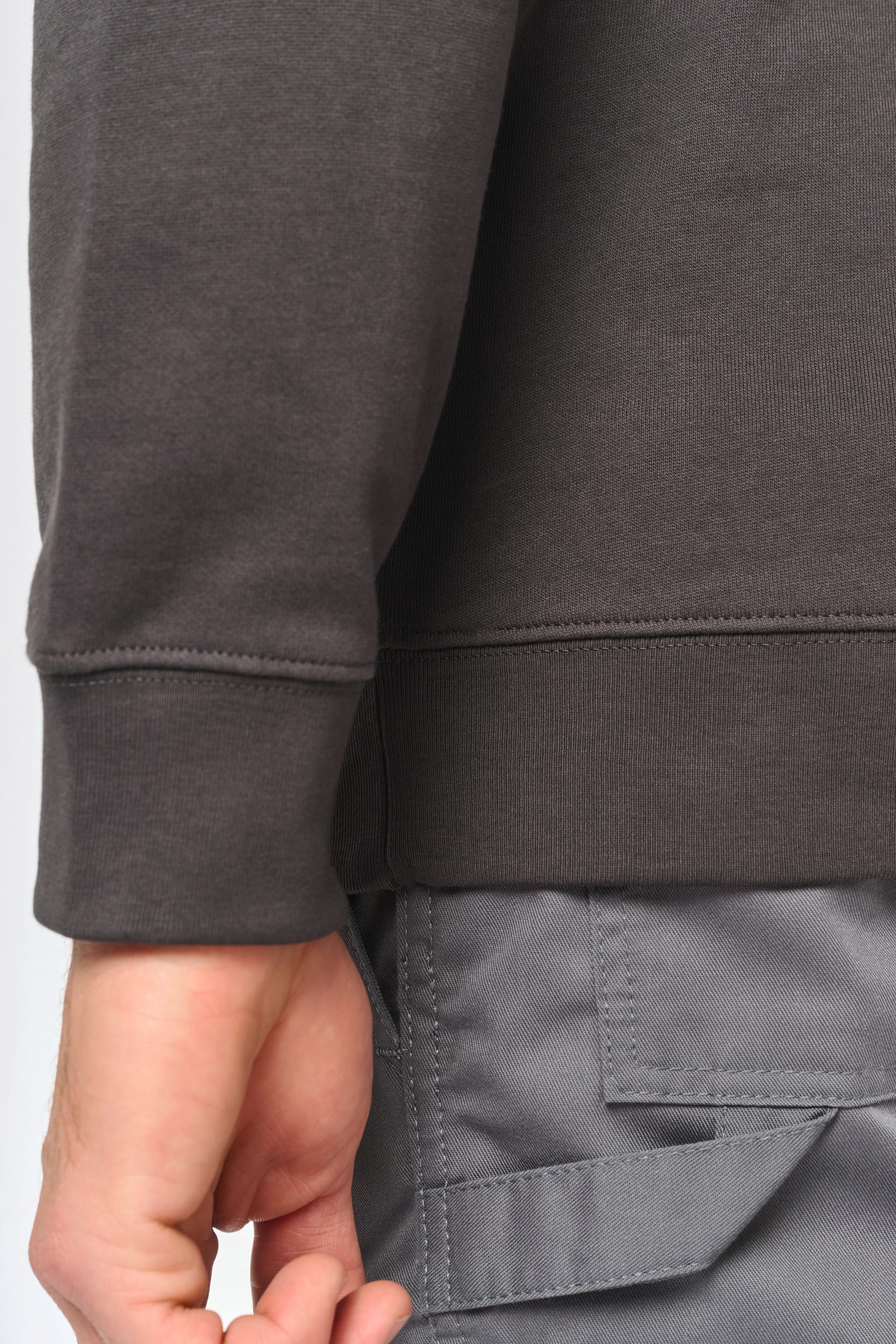 Sweat-shirt col rond homme - Image 7