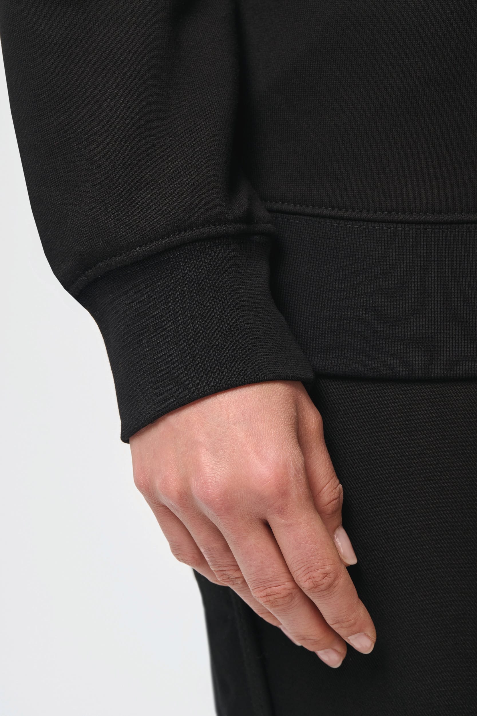 Sweat-shirt Day To Day zip poche contrastée unisexe - Image 12