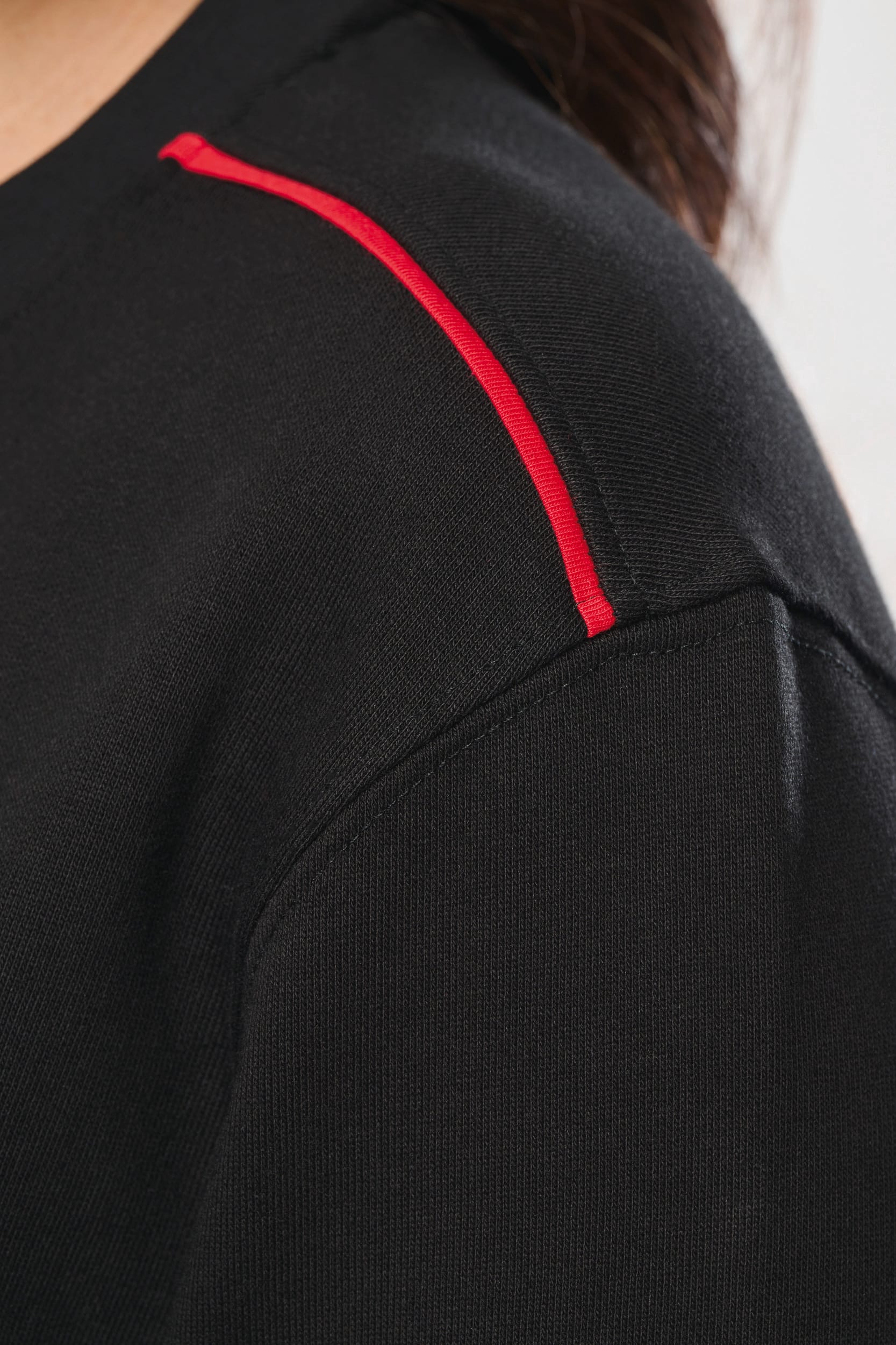 Sweat-shirt Day To Day zip poche contrastée unisexe - Image 14