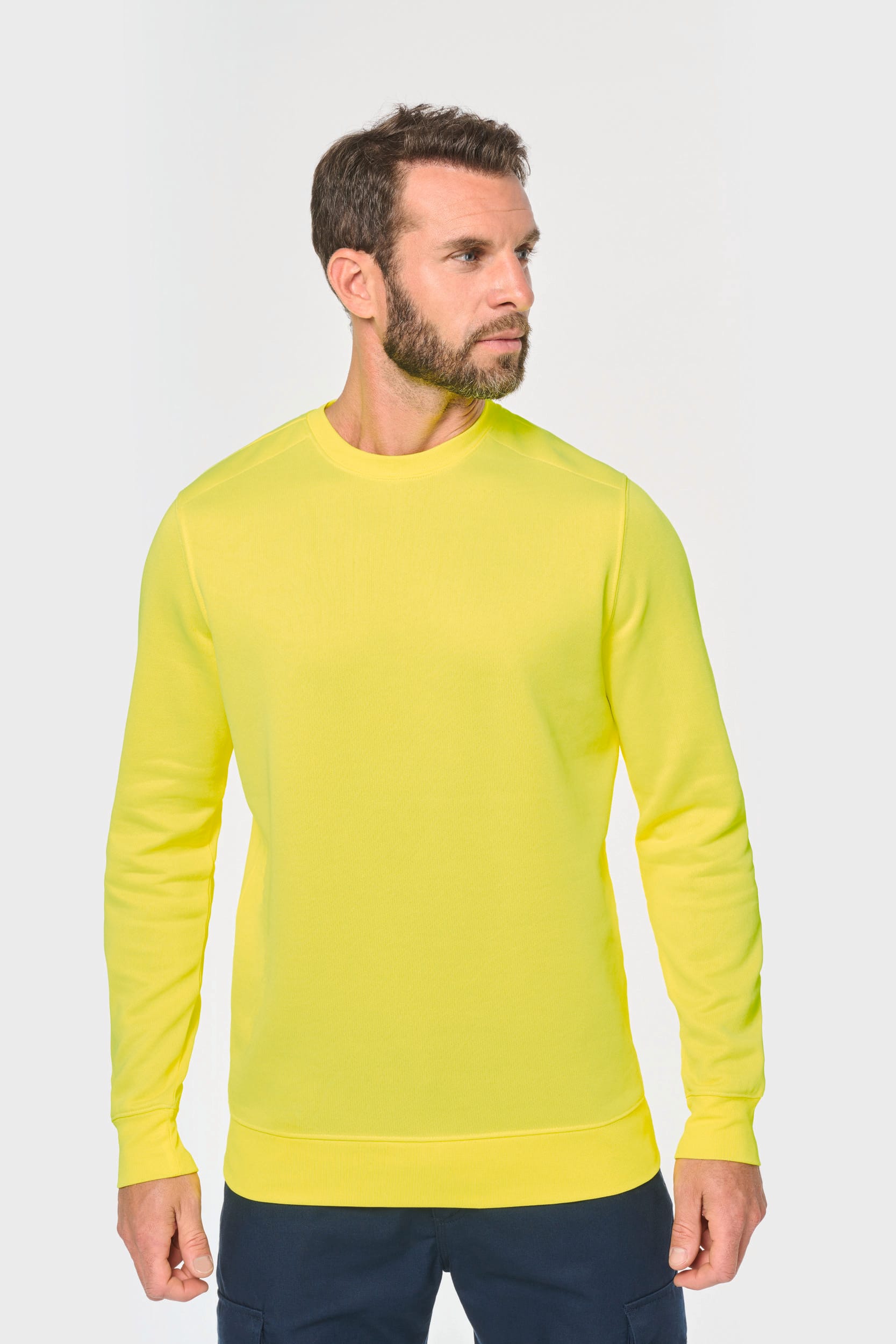 Sweat-shirt unisexe écoresponsable polyester/coton - Image 2